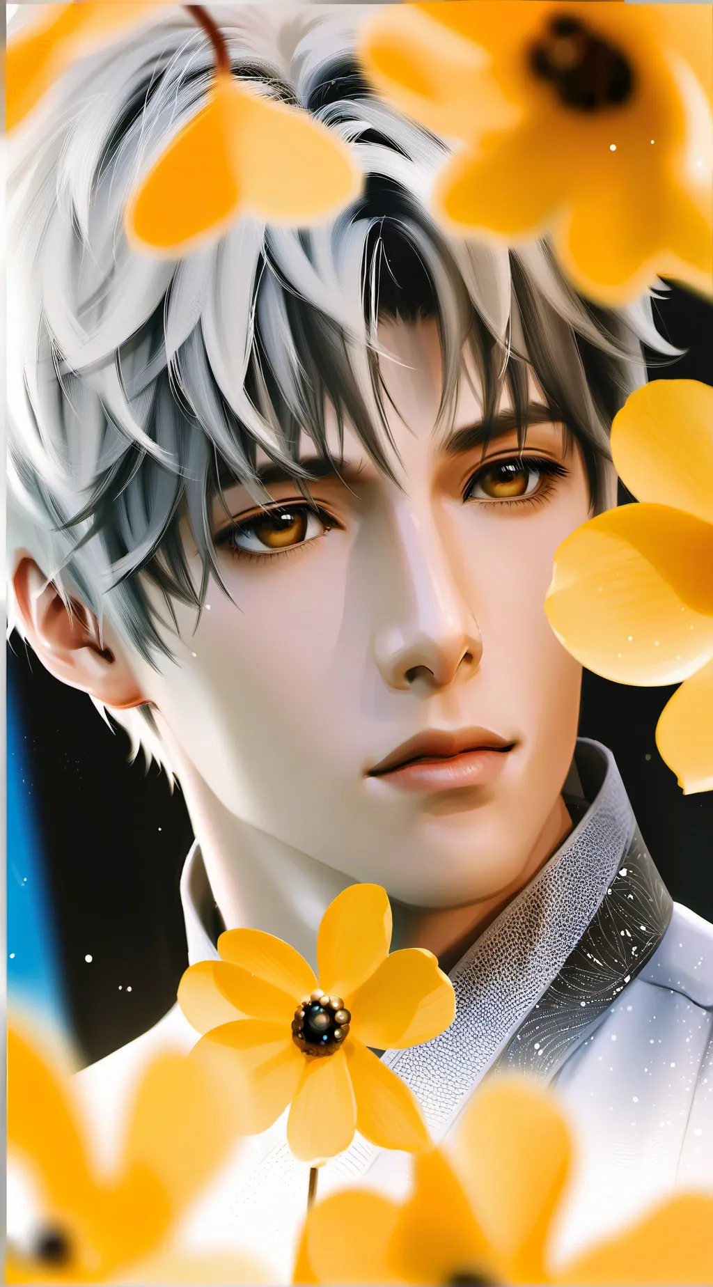 ai character: stray kids  background