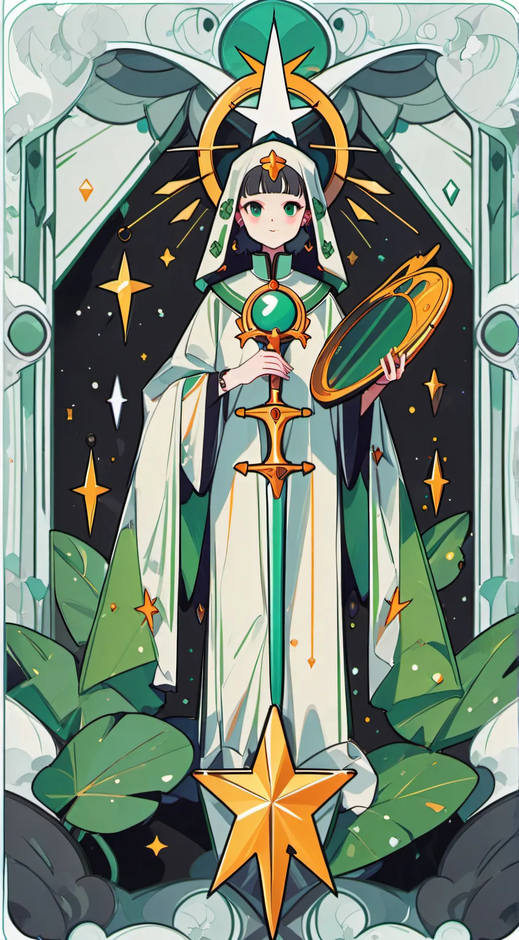 ai character: Amilia rose  background