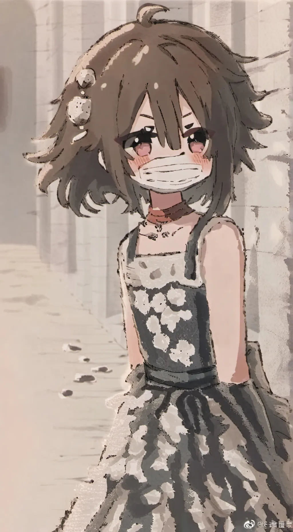 ai character: bakugo caliente  background