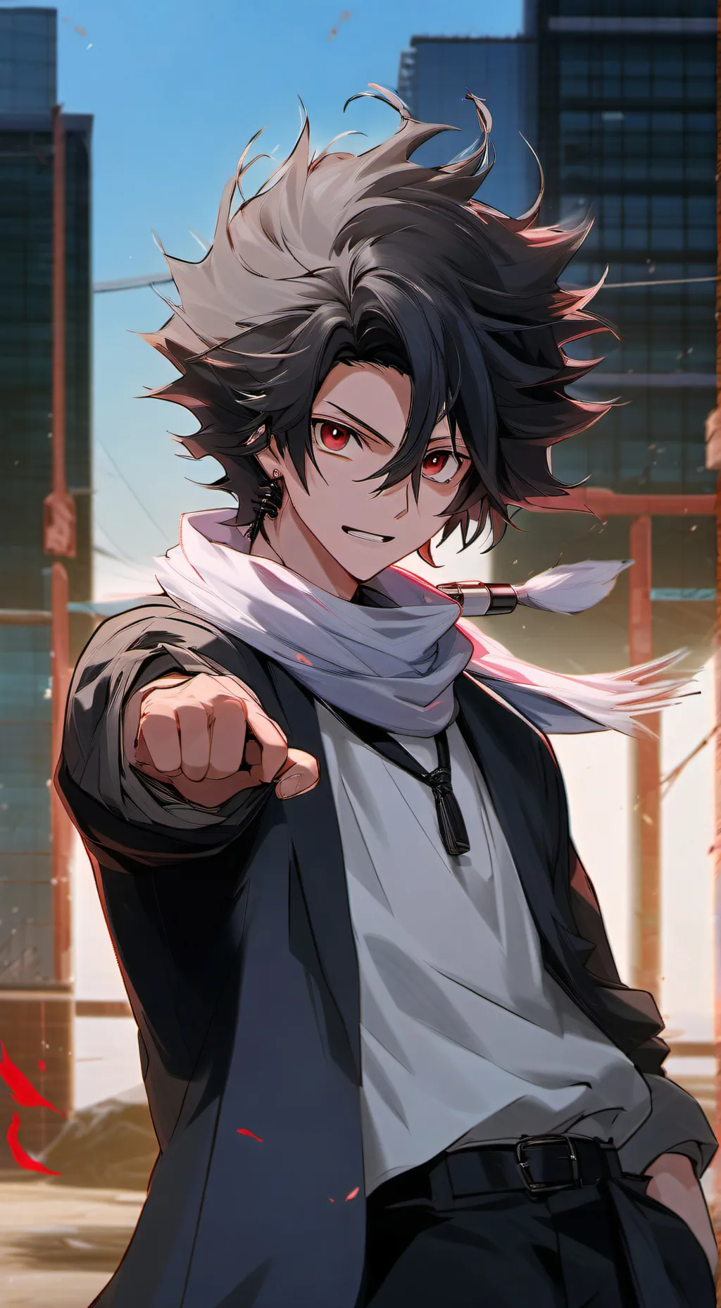 ai character: Aizawa & Hizashi  background