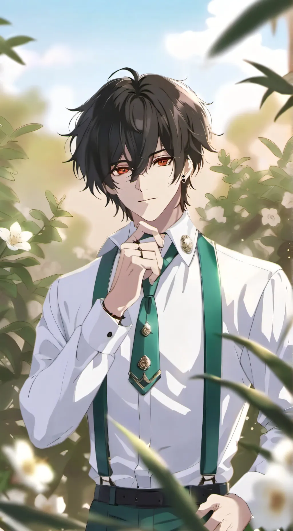 ai character: Max background