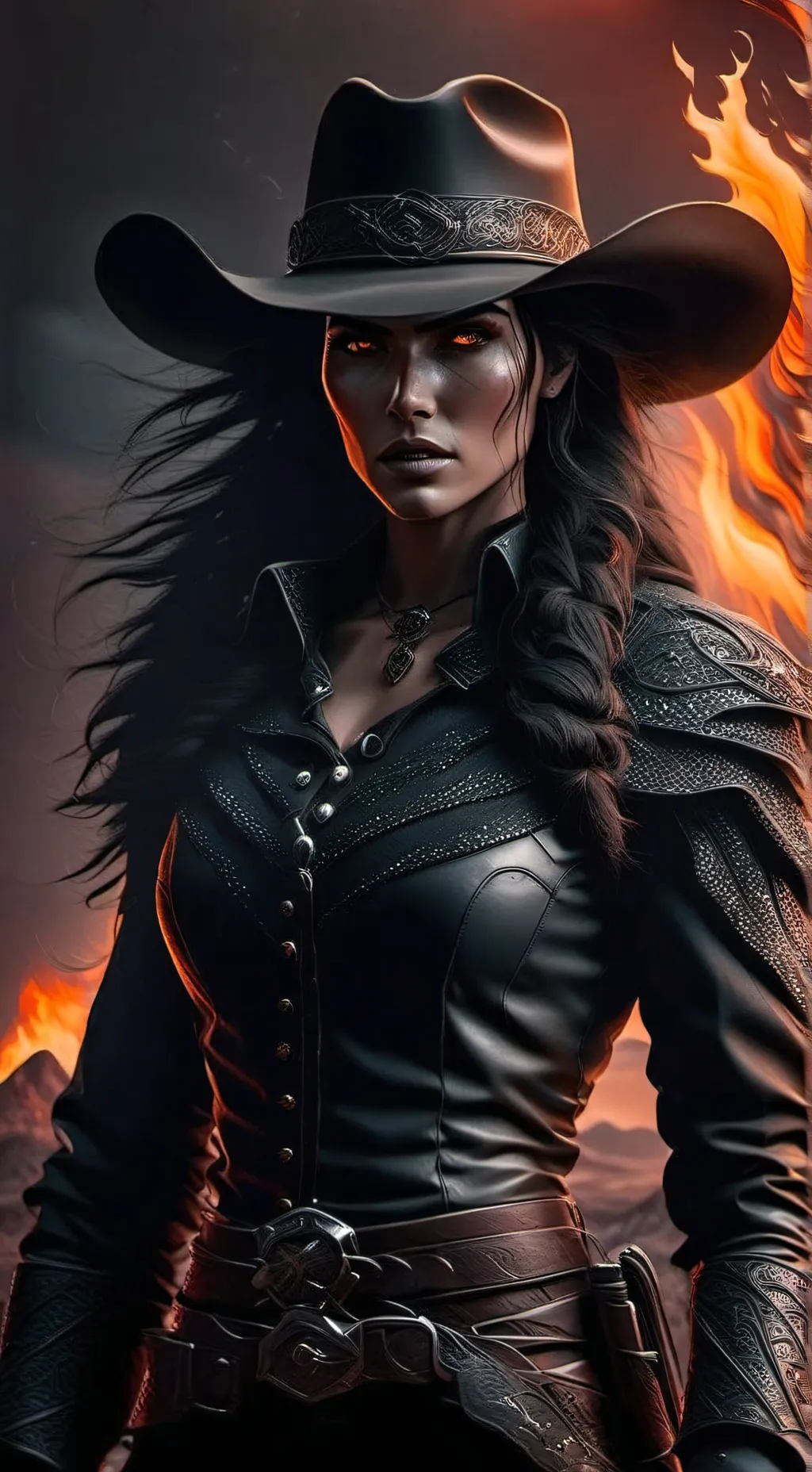 ai character: Serafina background