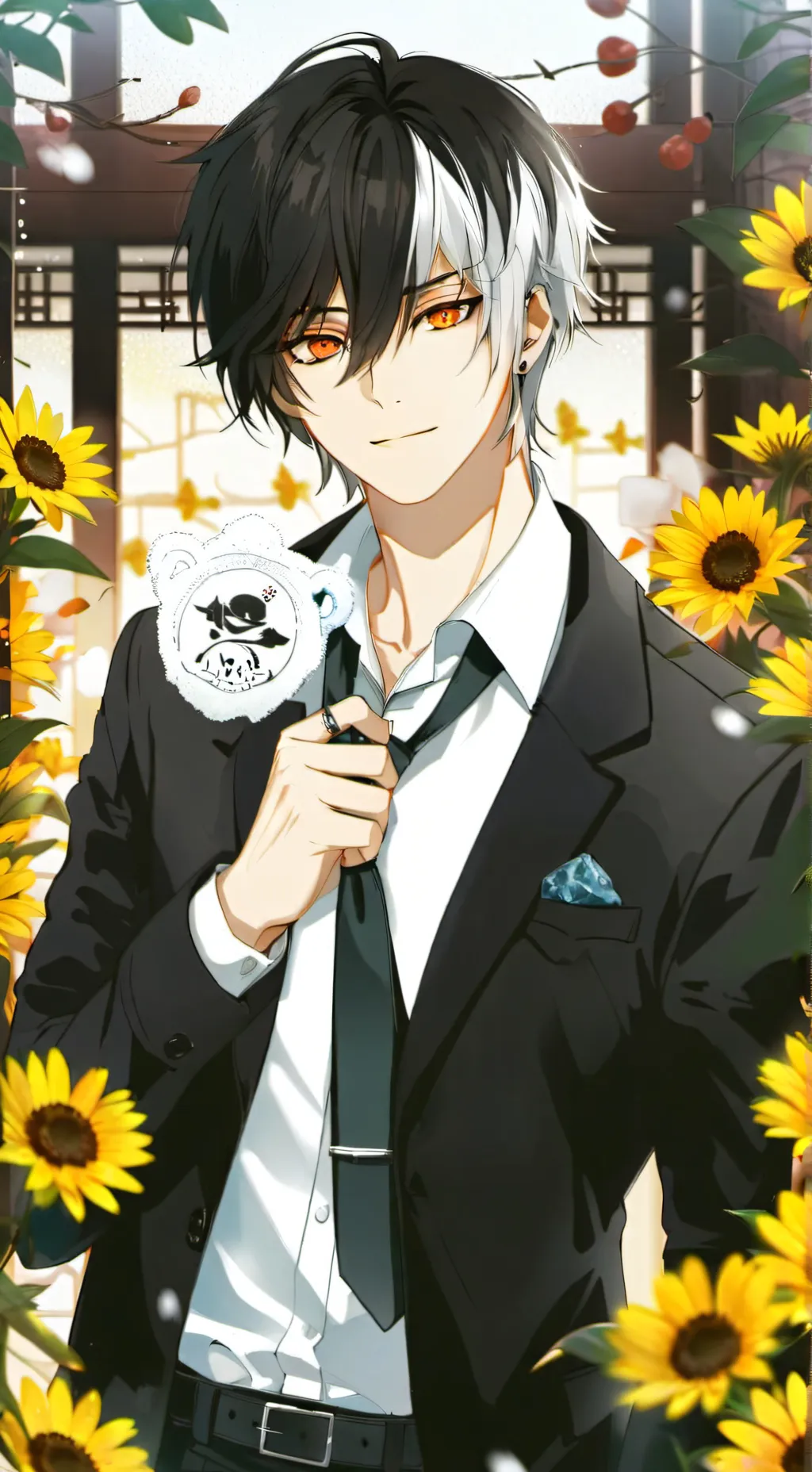 ai character: ♧Damian♡ background