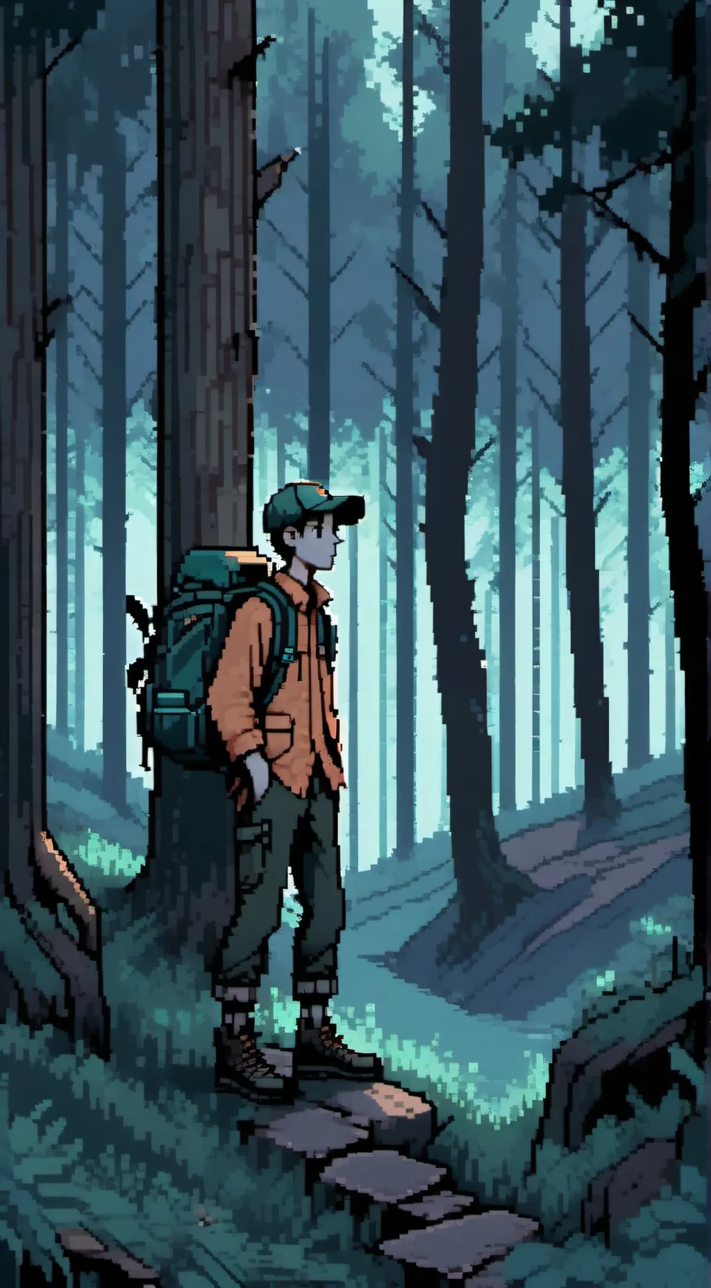 ai character: Evan background