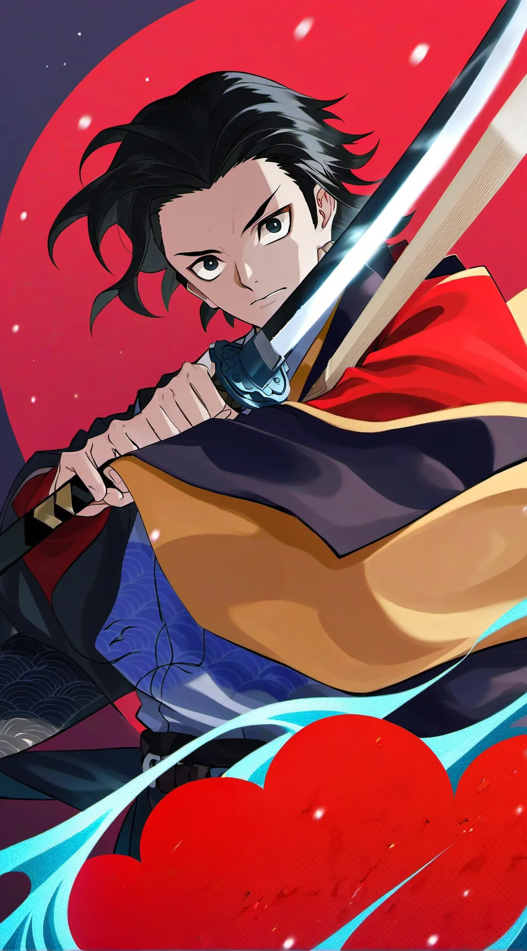 ai character: Giyu Tomioka background