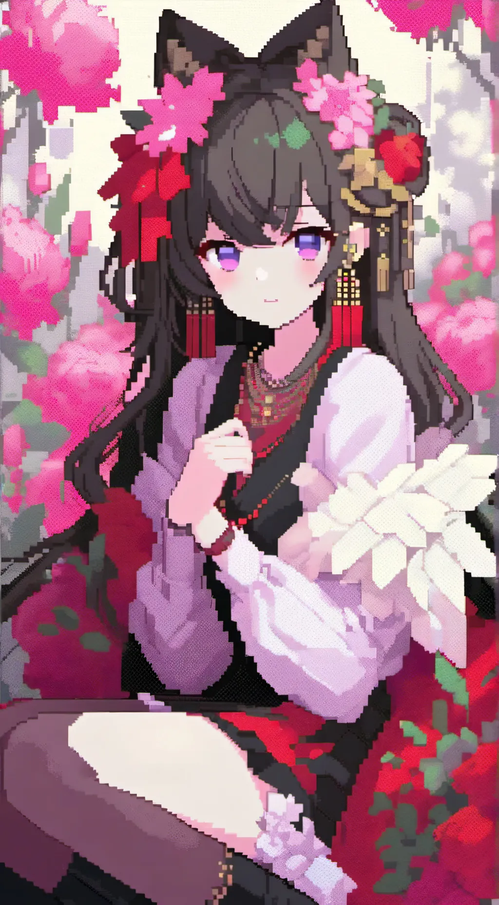 ai character: Олла background