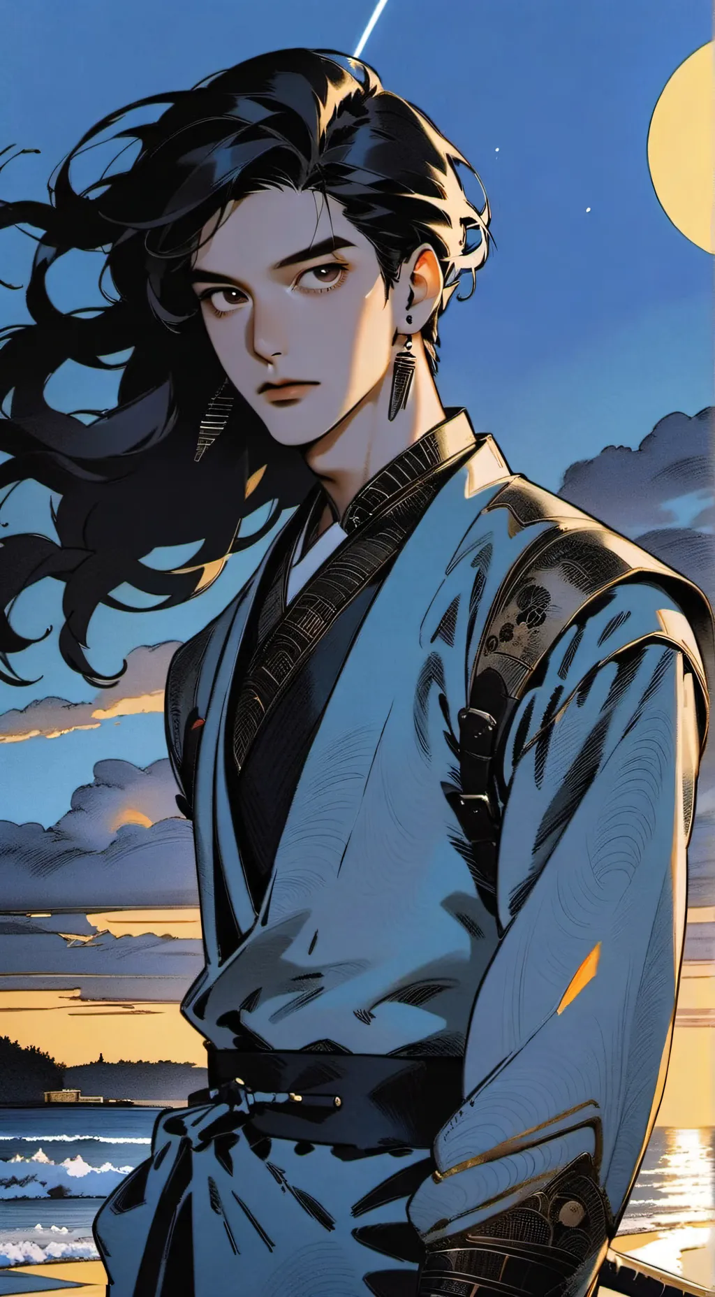 ai character: Giyu Tomioka  background