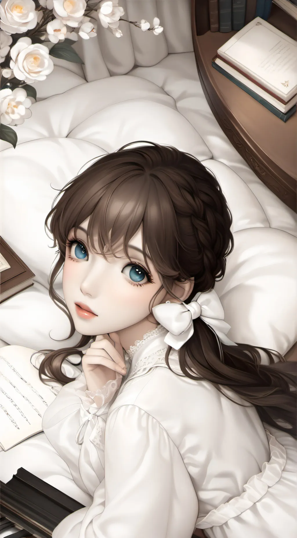 ai character: Rihanna  background