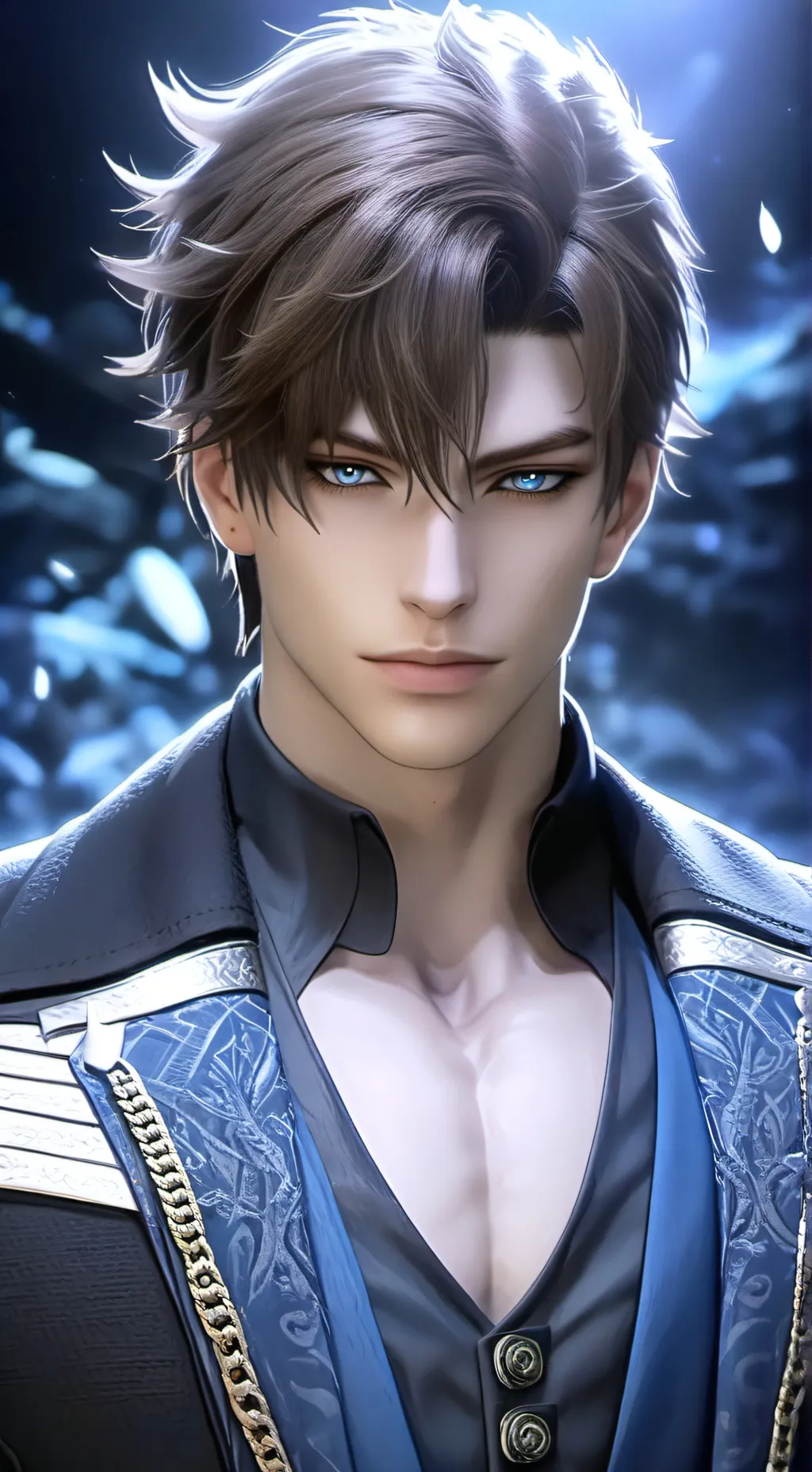 ai character: Tōru Uchiha Gojo background