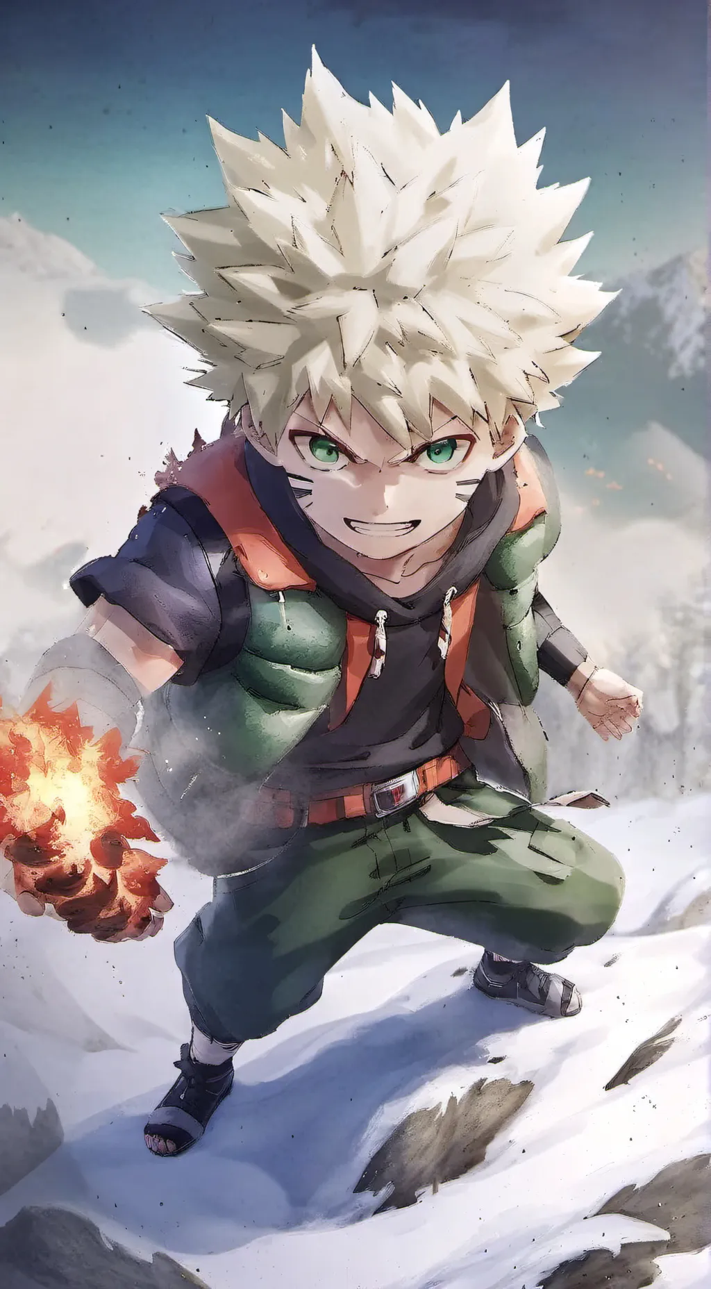 ai character: mha family  background