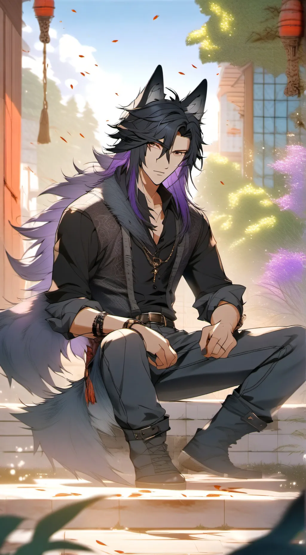 ai character: Blake background