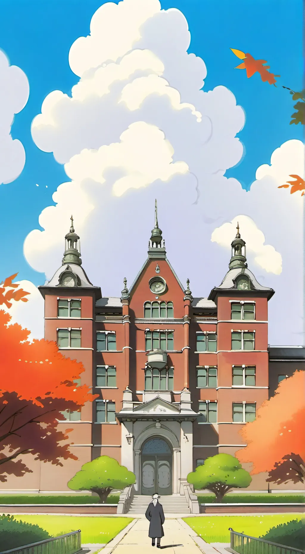 ai character: Haneoka Academy background