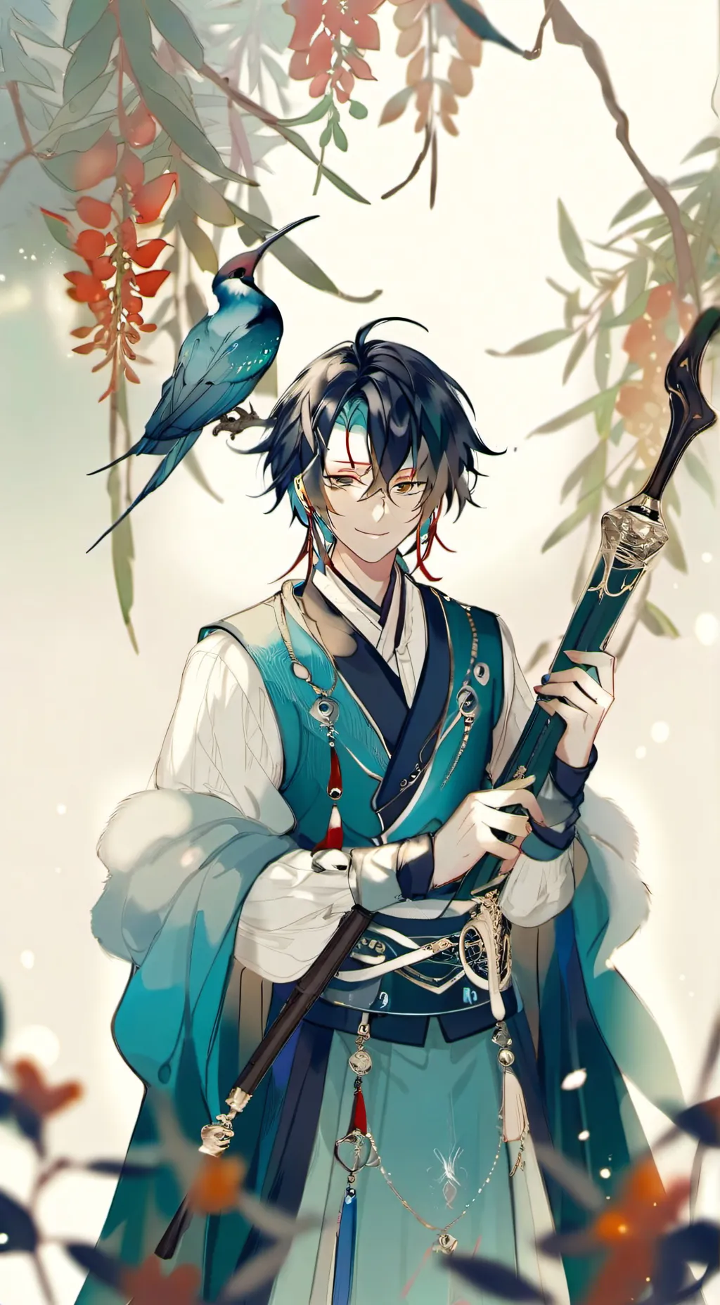 ai character: maicon background