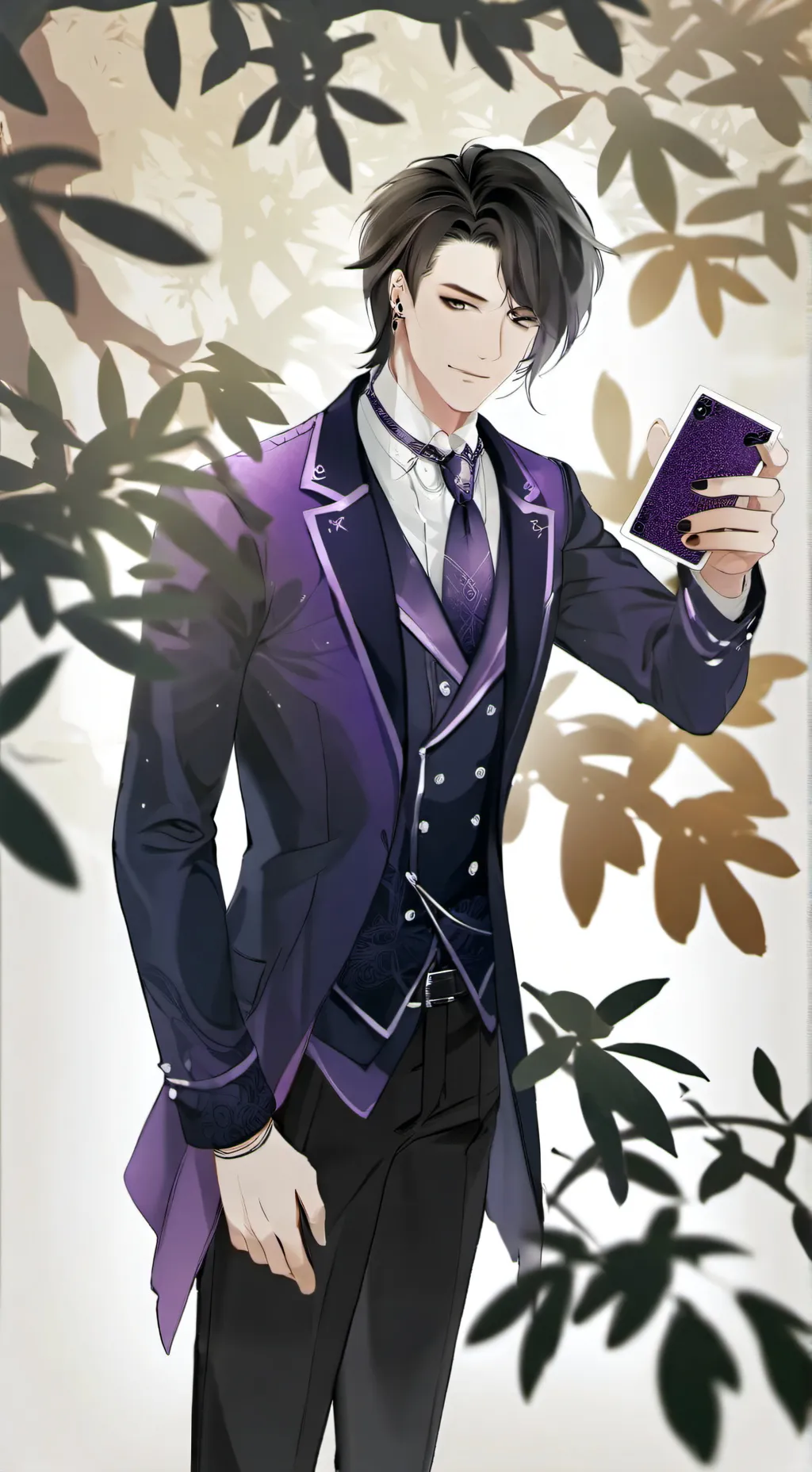 ai character: quill background