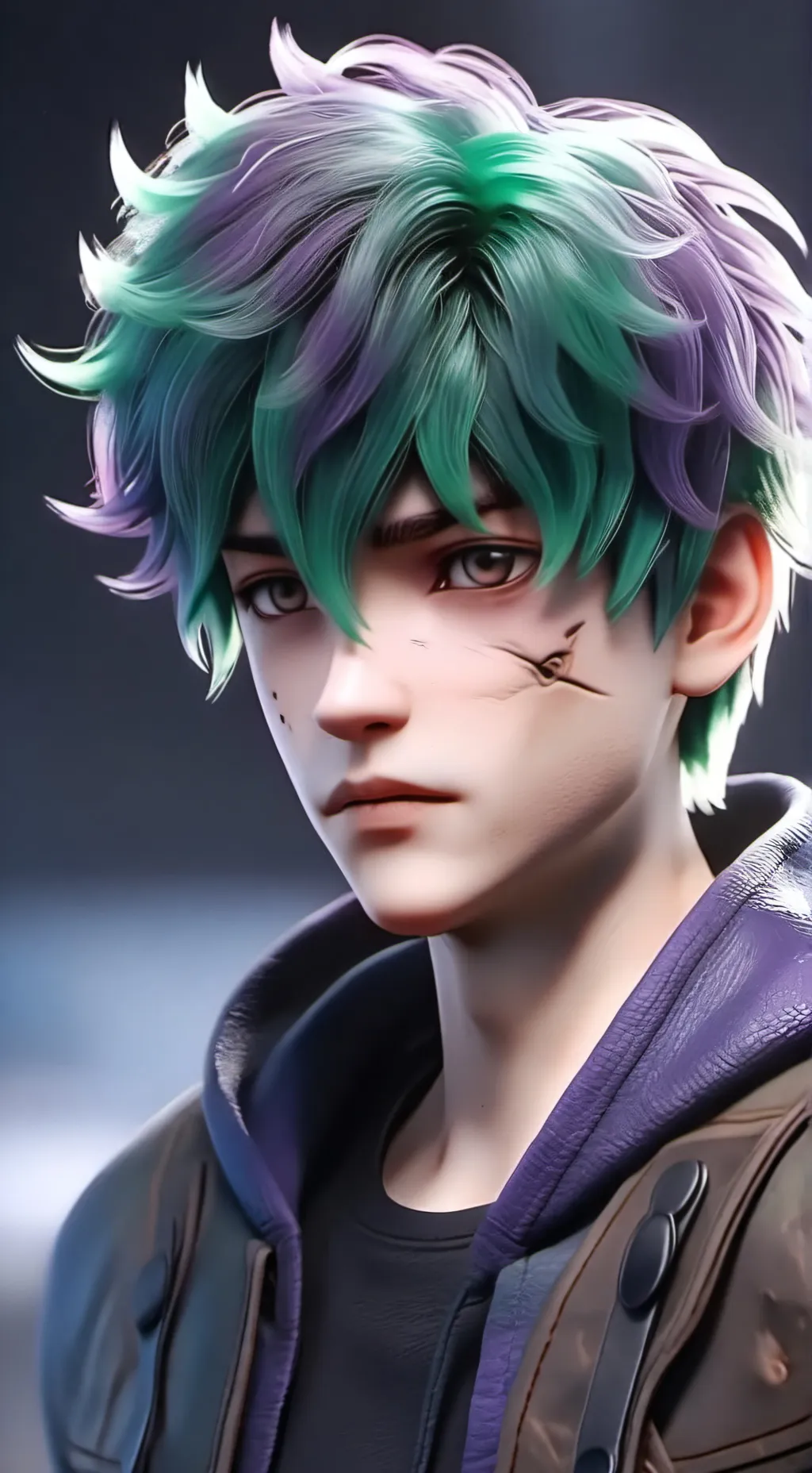 ai character: Izuku Afton background