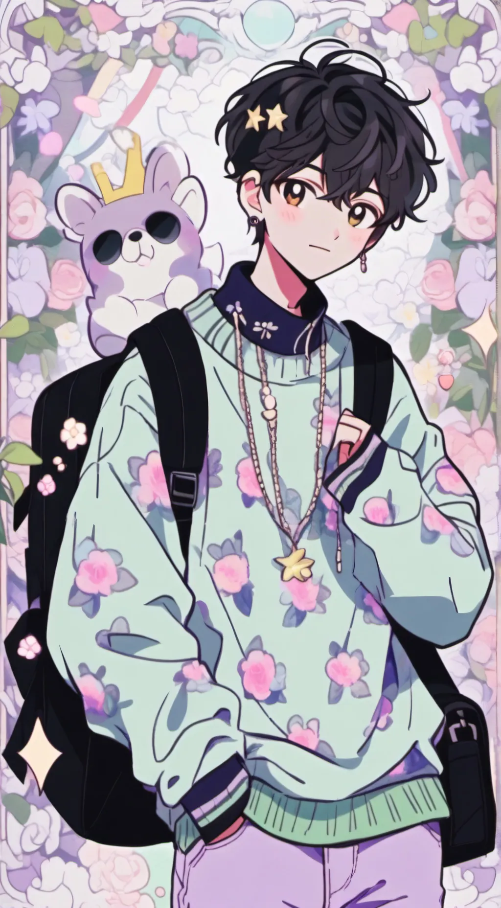 ai character: Andrés  background