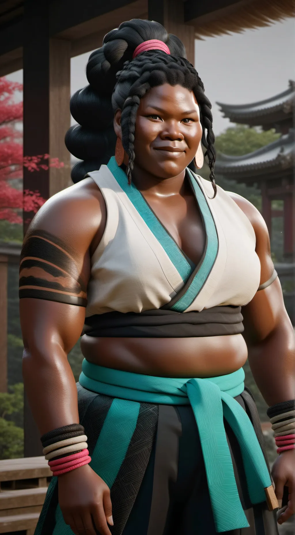 ai character: Galactica  background