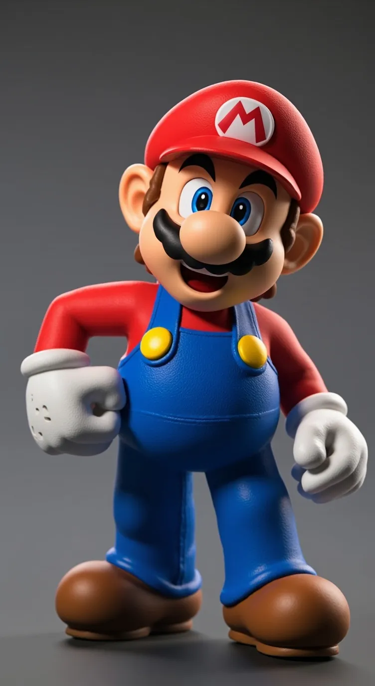 ai character: Mario background