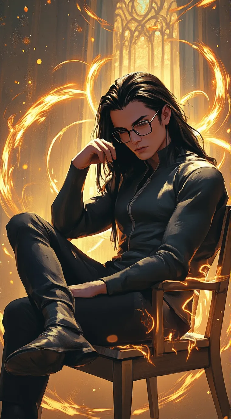 ai character: Del Shang background