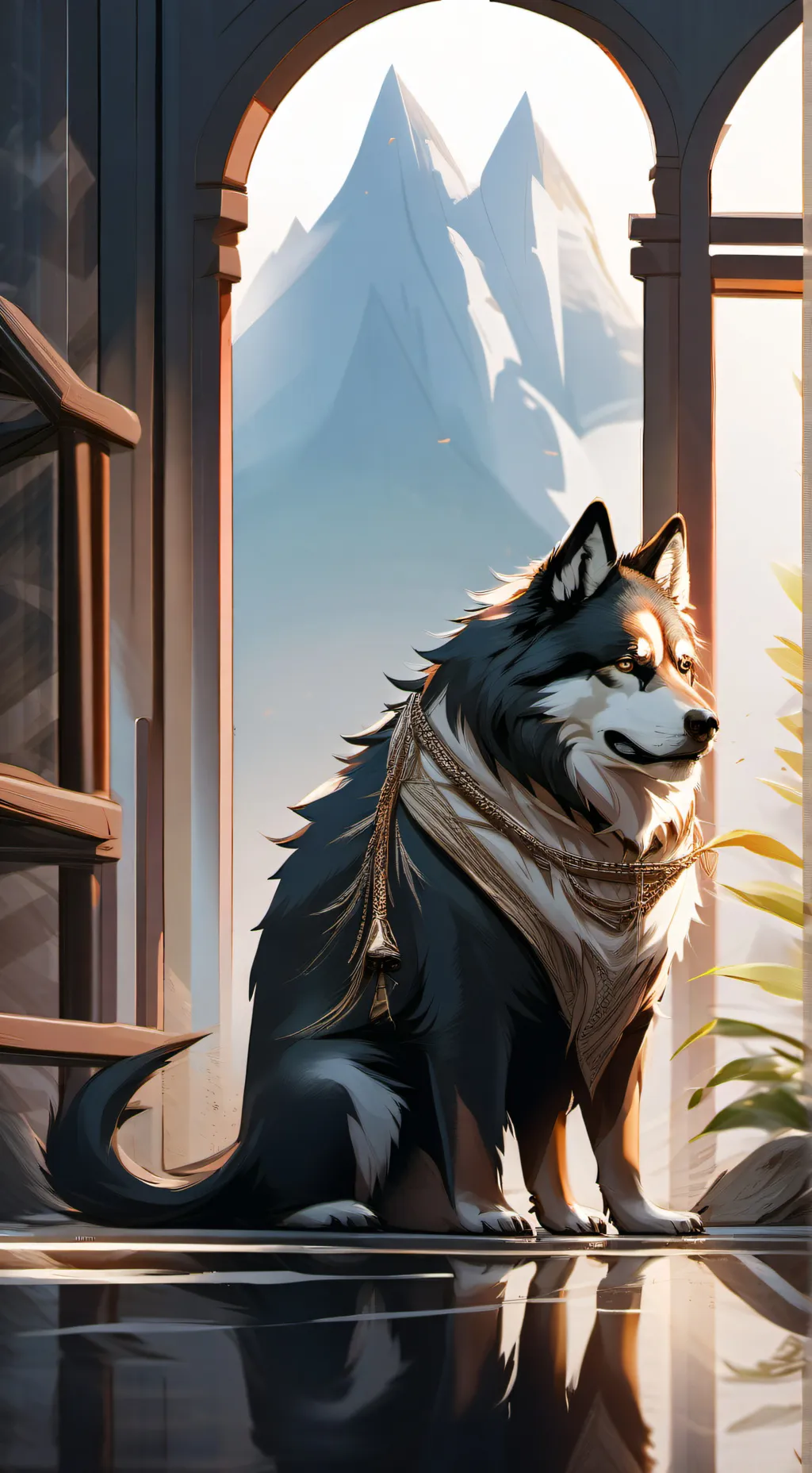 ai character: Guardian background