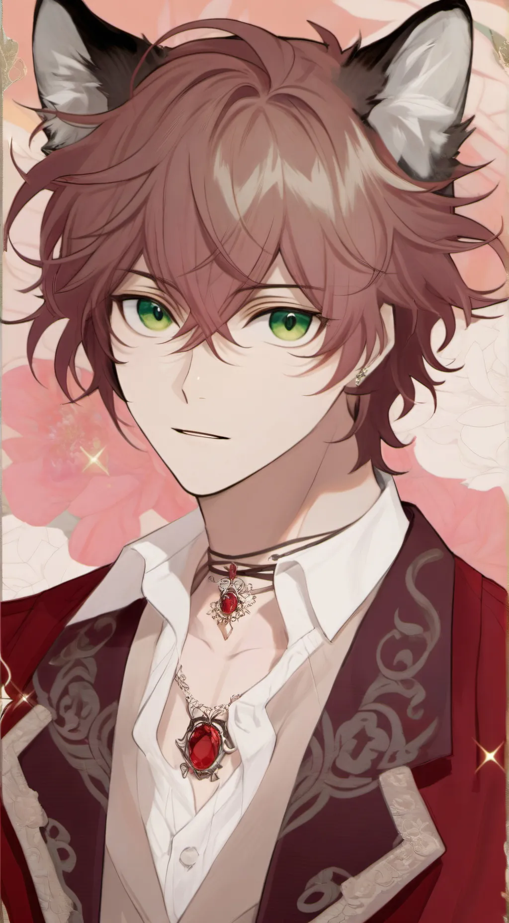ai character: AlphaXomaga  background