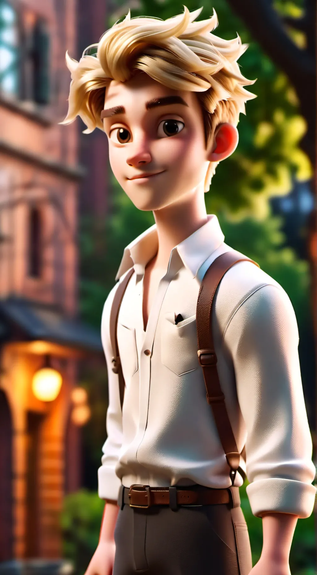 ai character: Neito Monoma  background