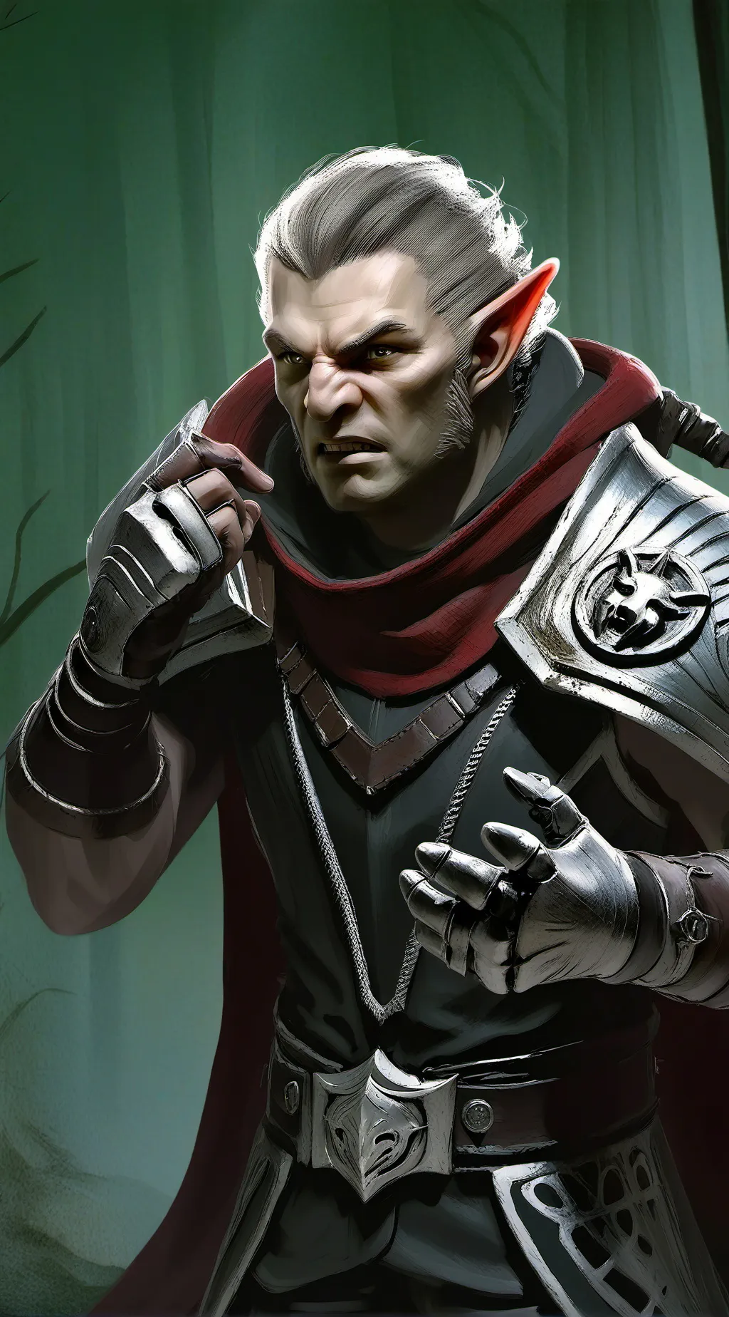 ai character: разбойник background