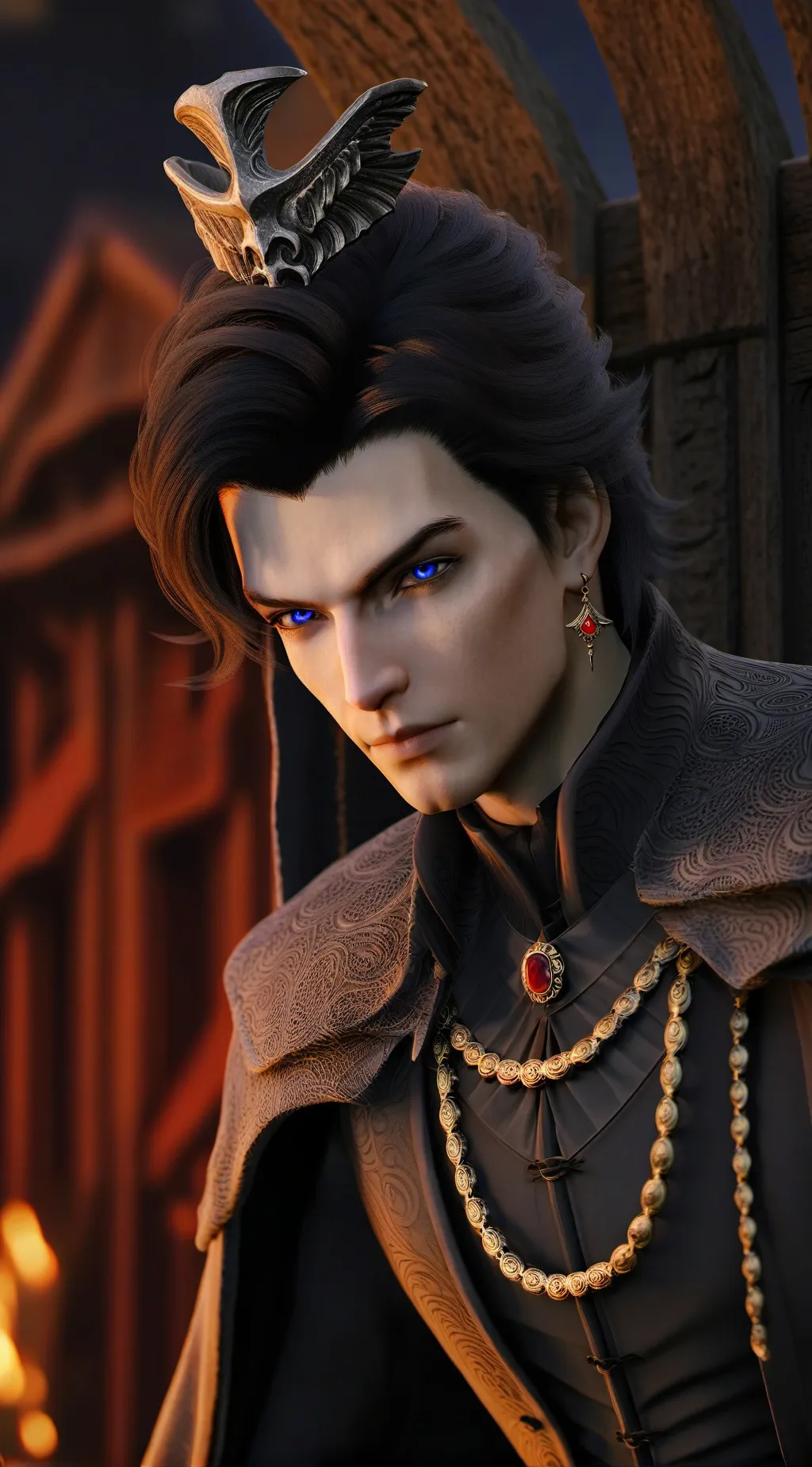 ai character: Salva background