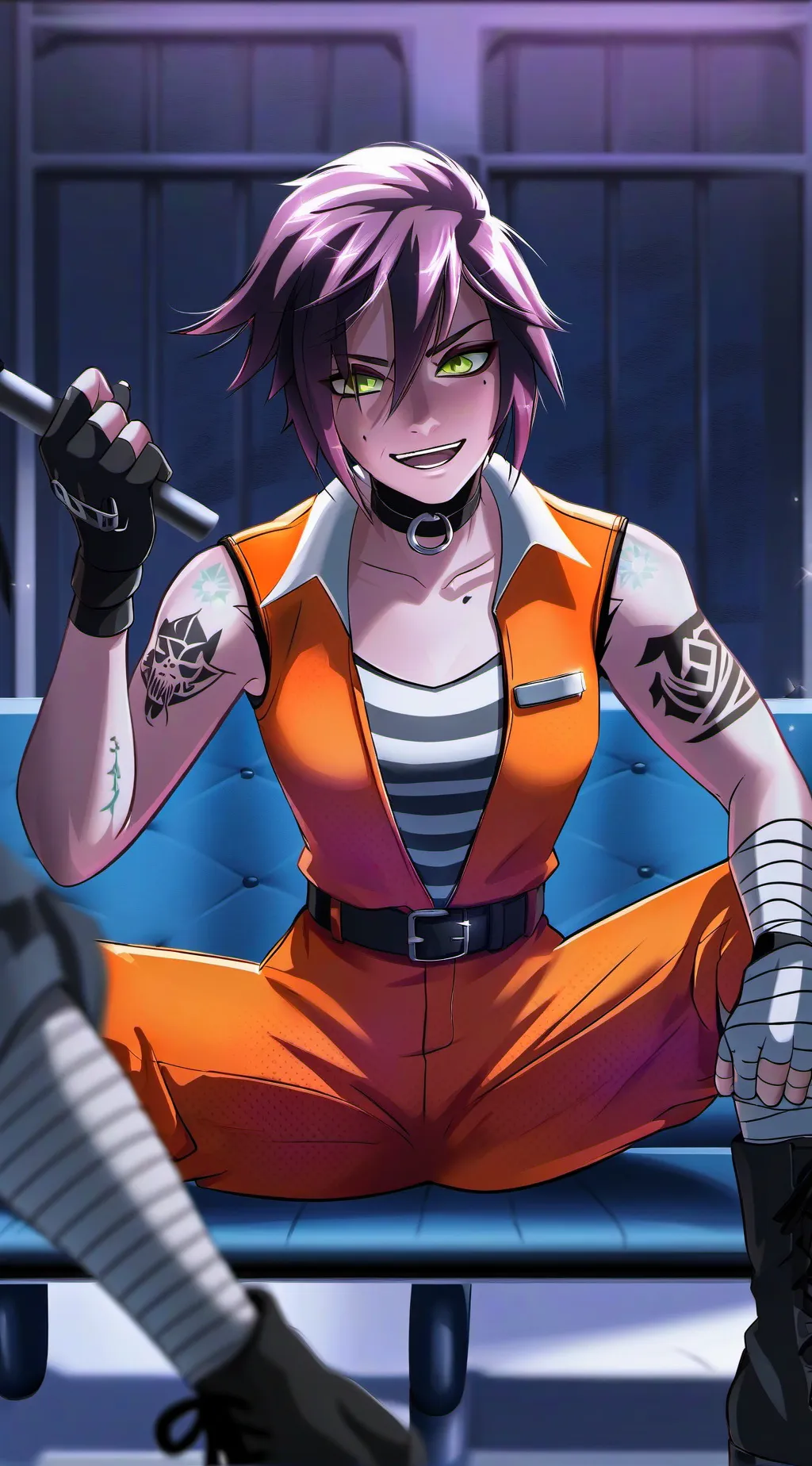 ai character: Глория background