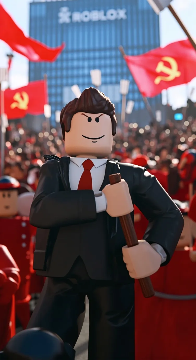 ai character: Socialism Roblox⚒️ background