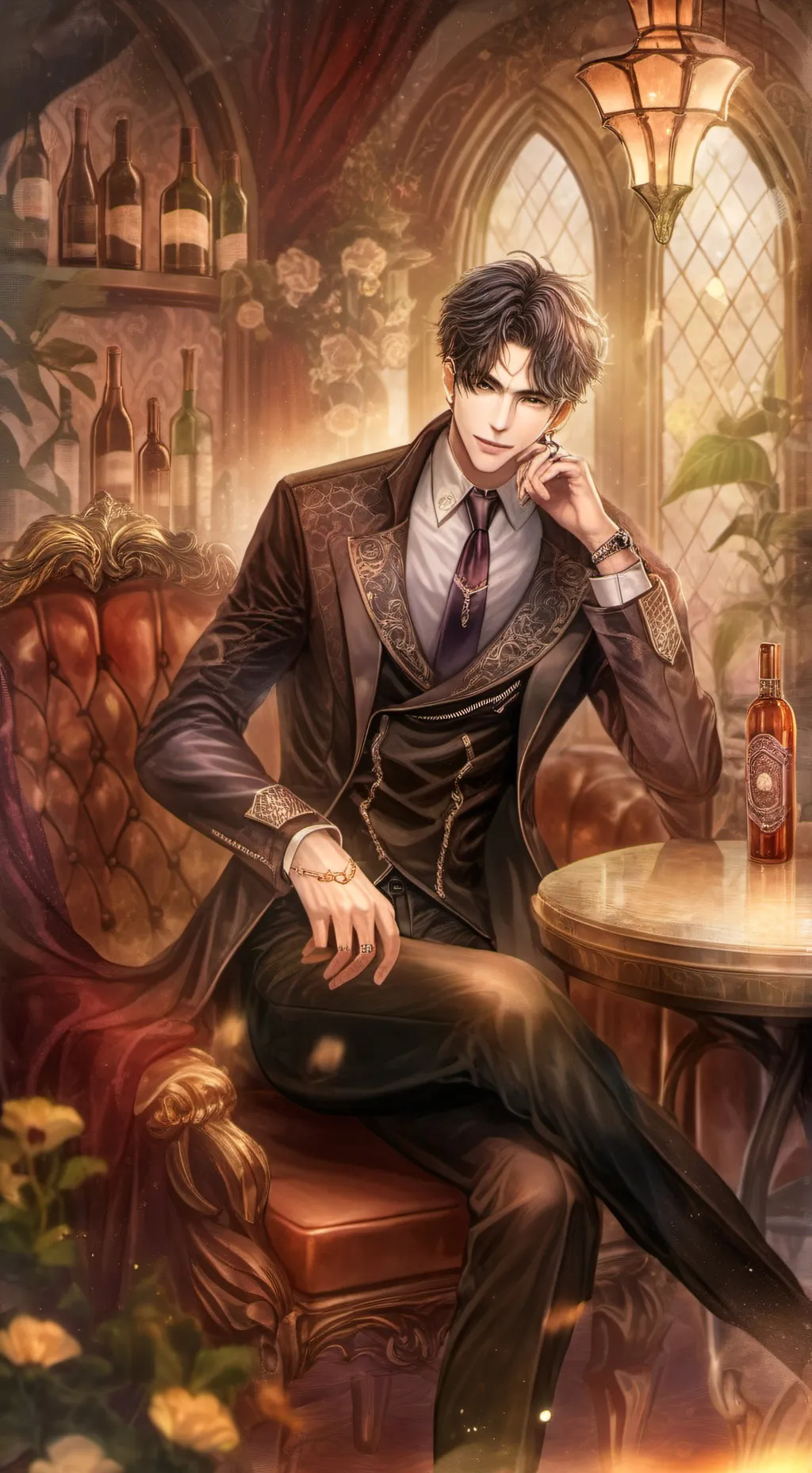ai character: Edward  background