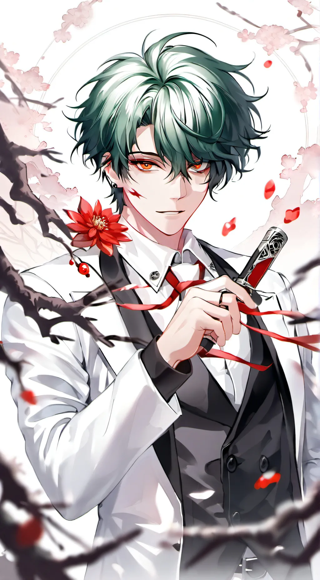 ai character: Villain deku background
