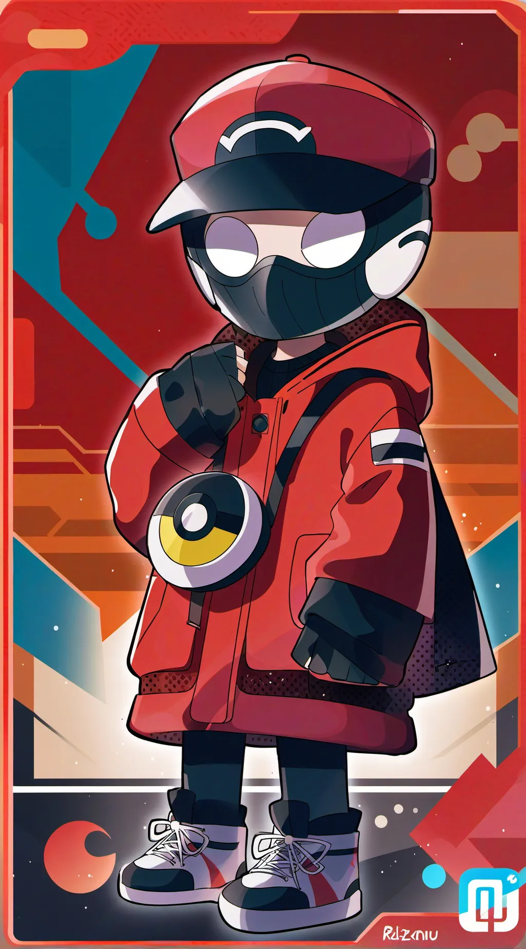 ai character: nyan background