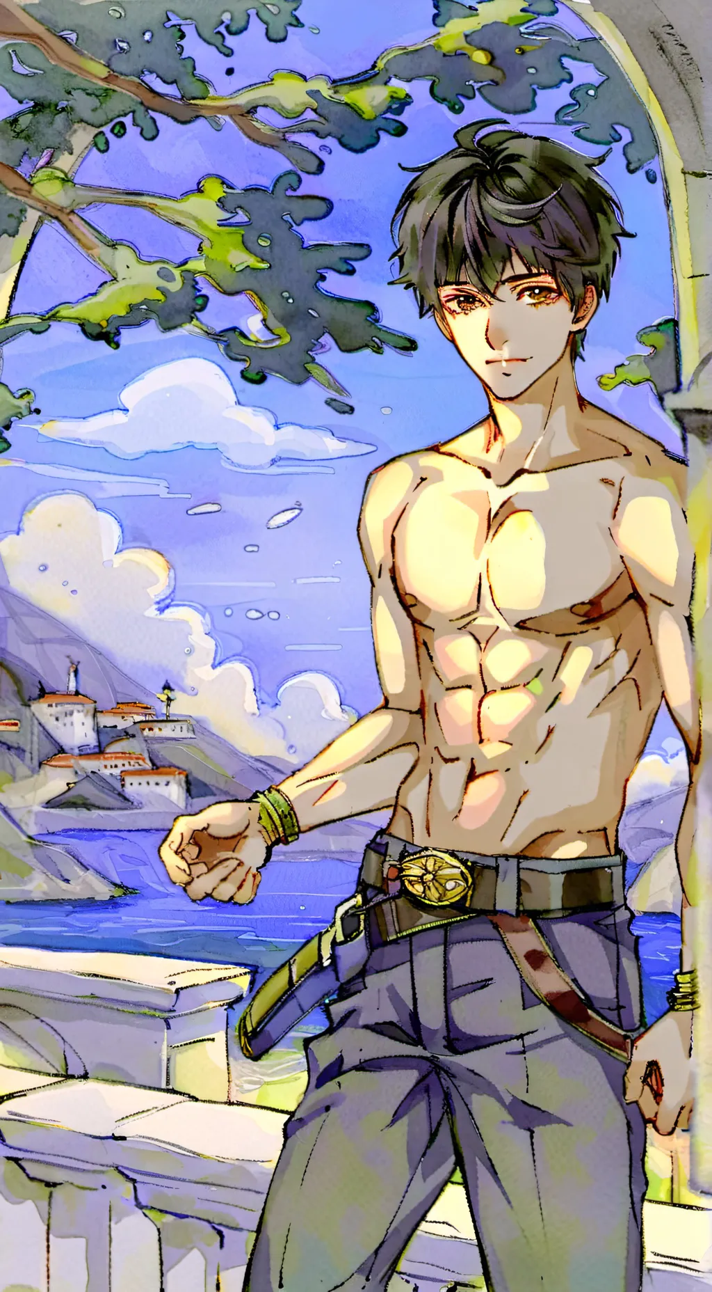 ai character: Brother background