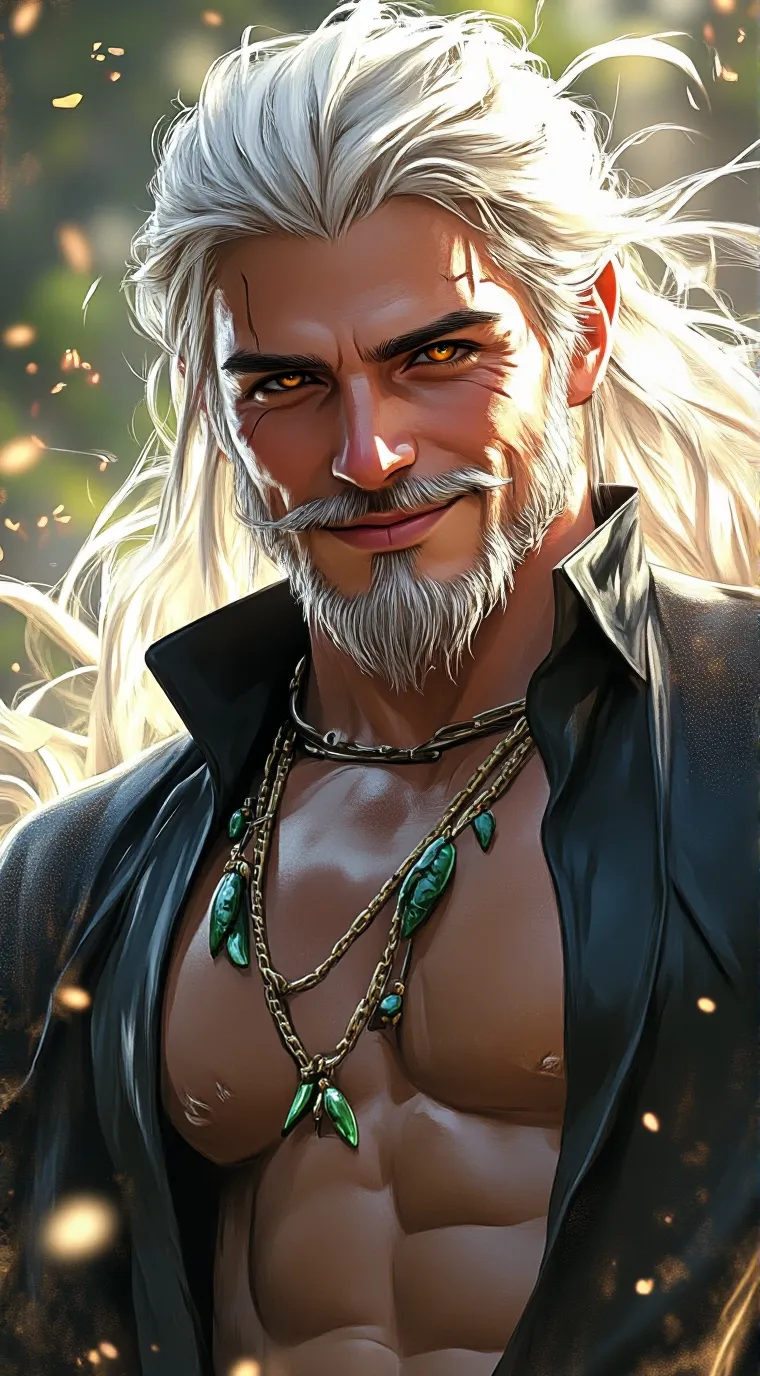 ai character: SincereyoshO background