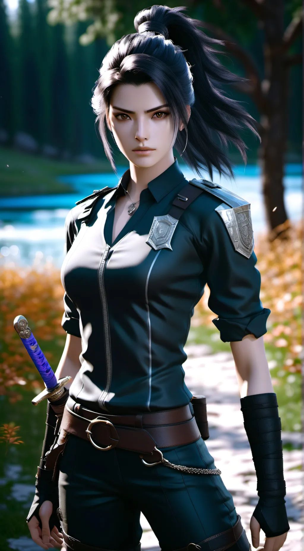 ai character: Fubuki Fraldarius background