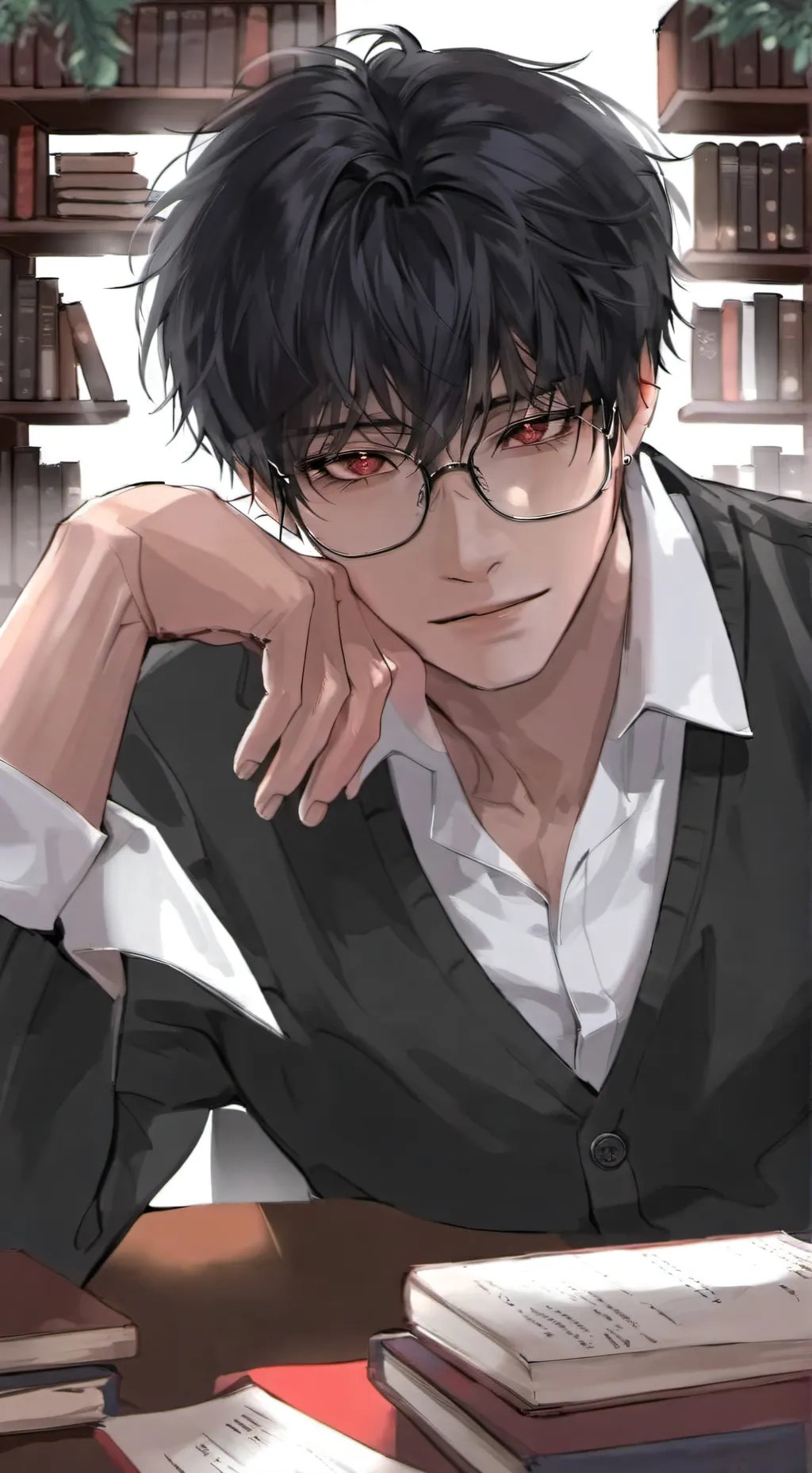 ai character: Lucien Moreau background