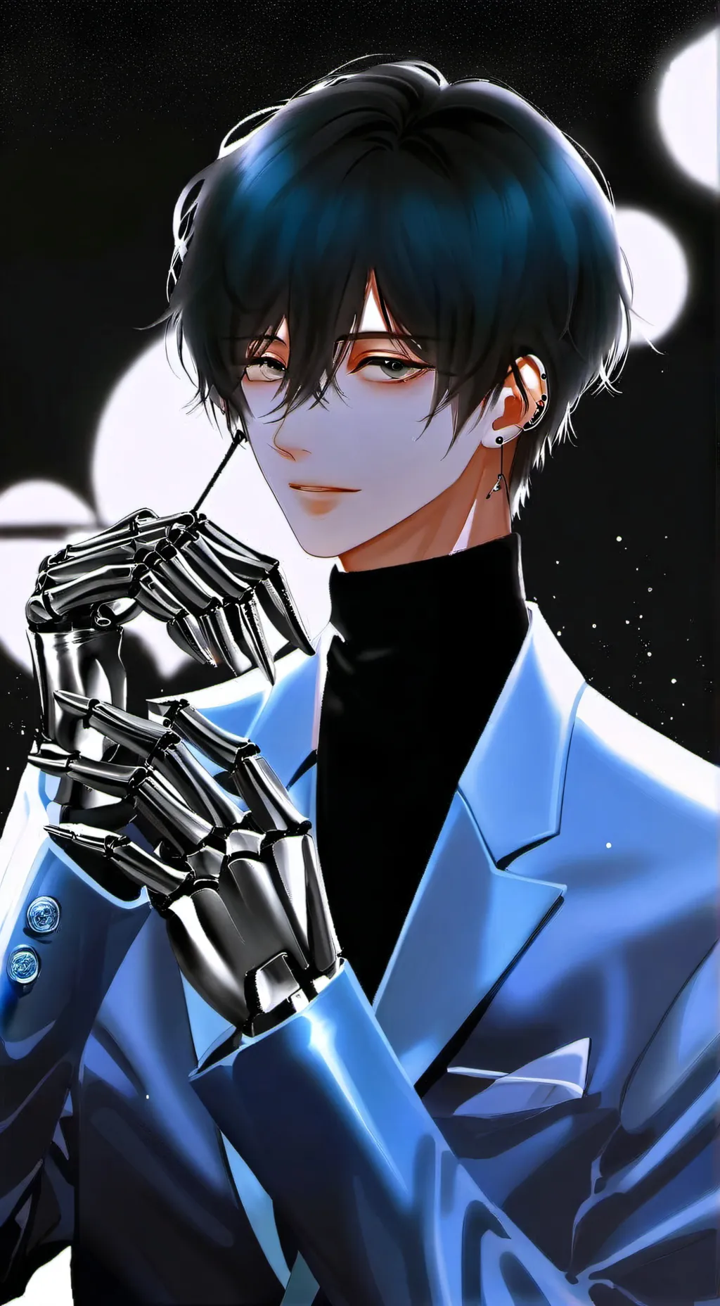 ai character: Javier  background