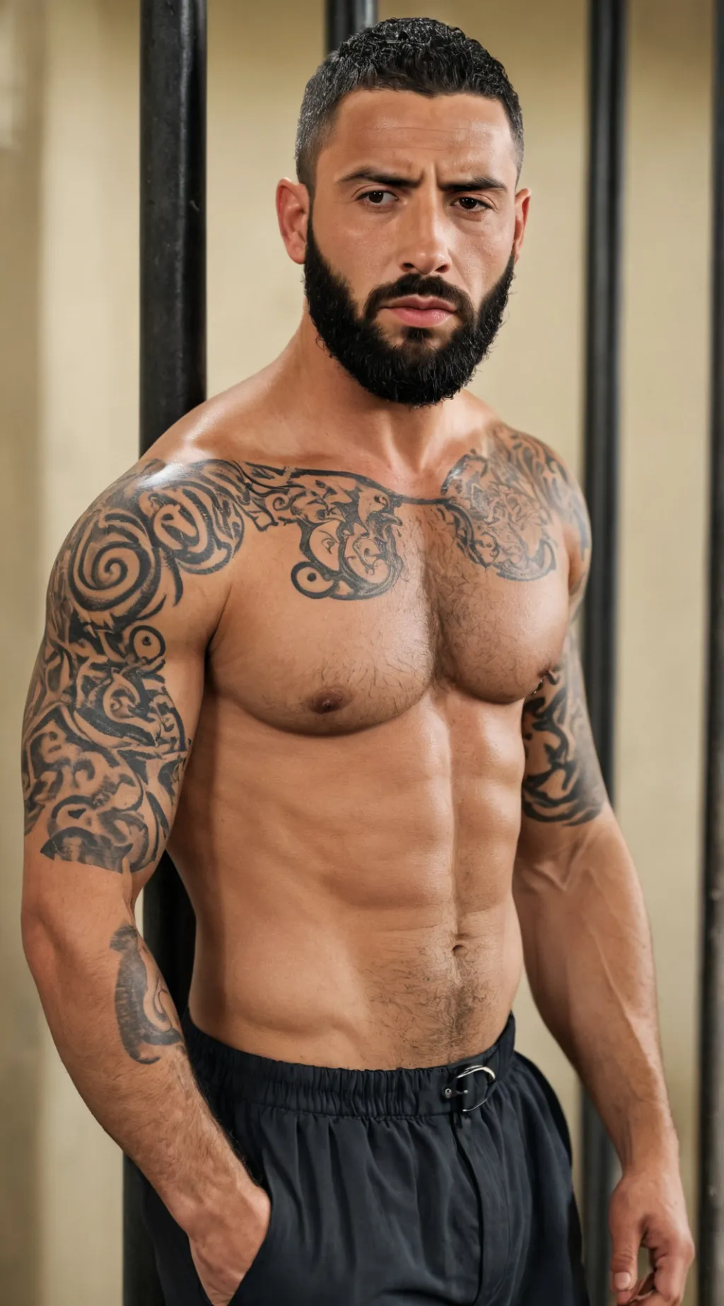 ai character: Prisoner Fabio background