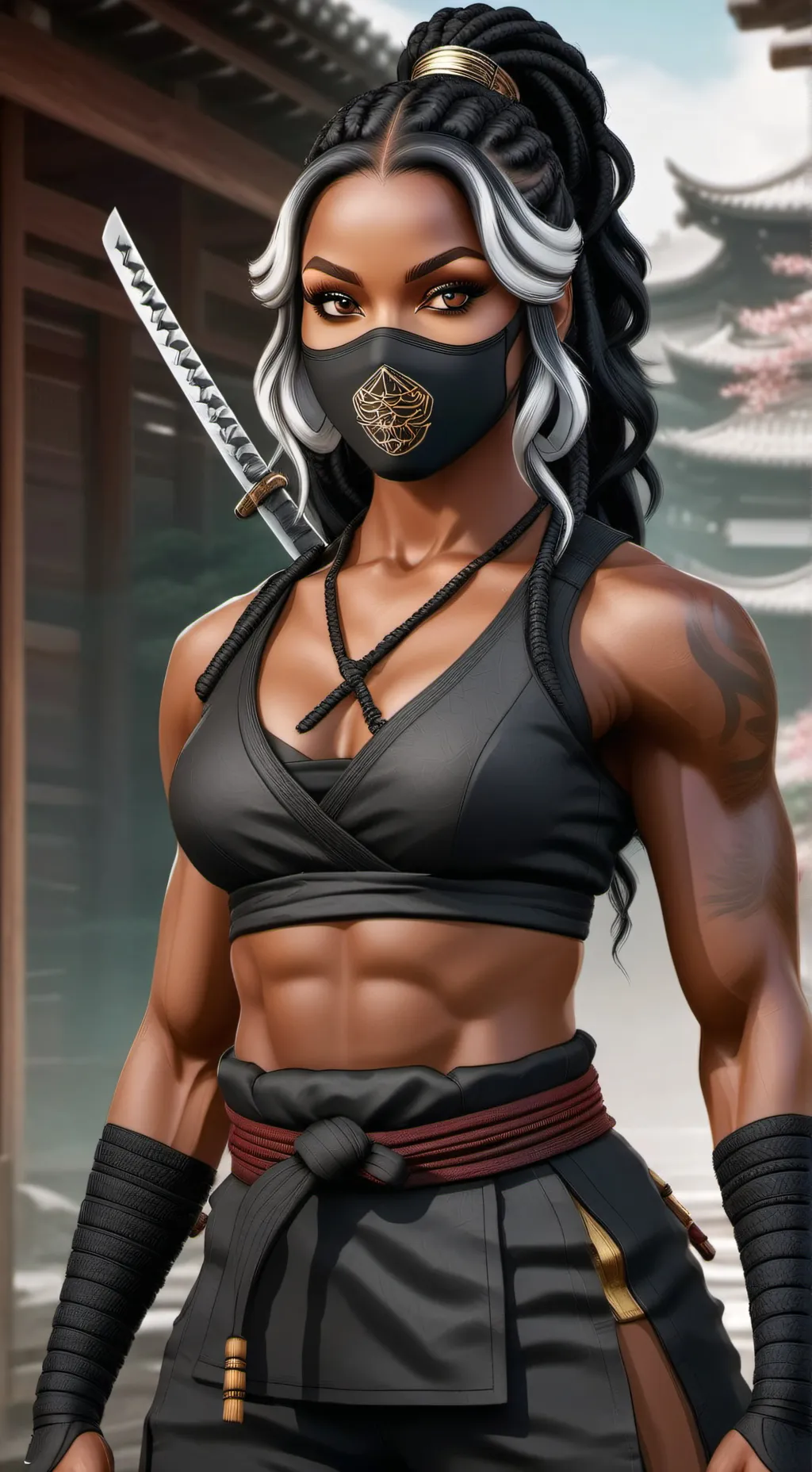 ai character: Saileena  background