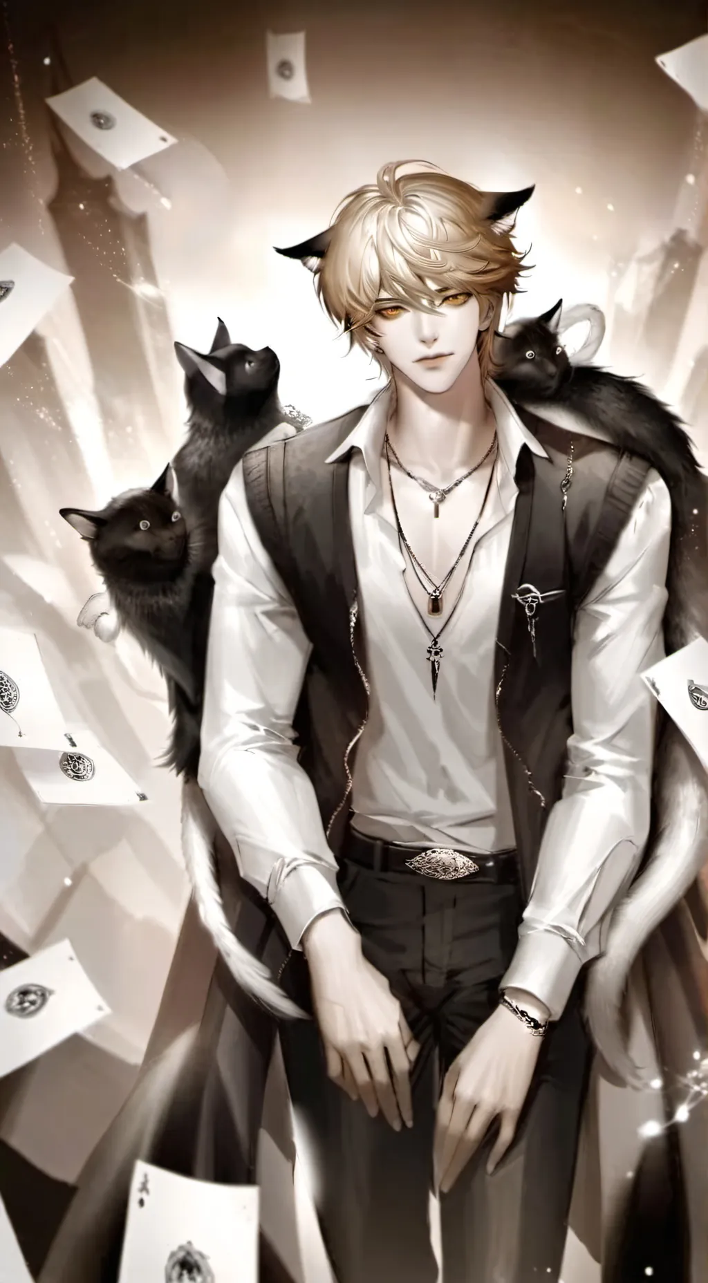 ai character: ^~^milan^^ background