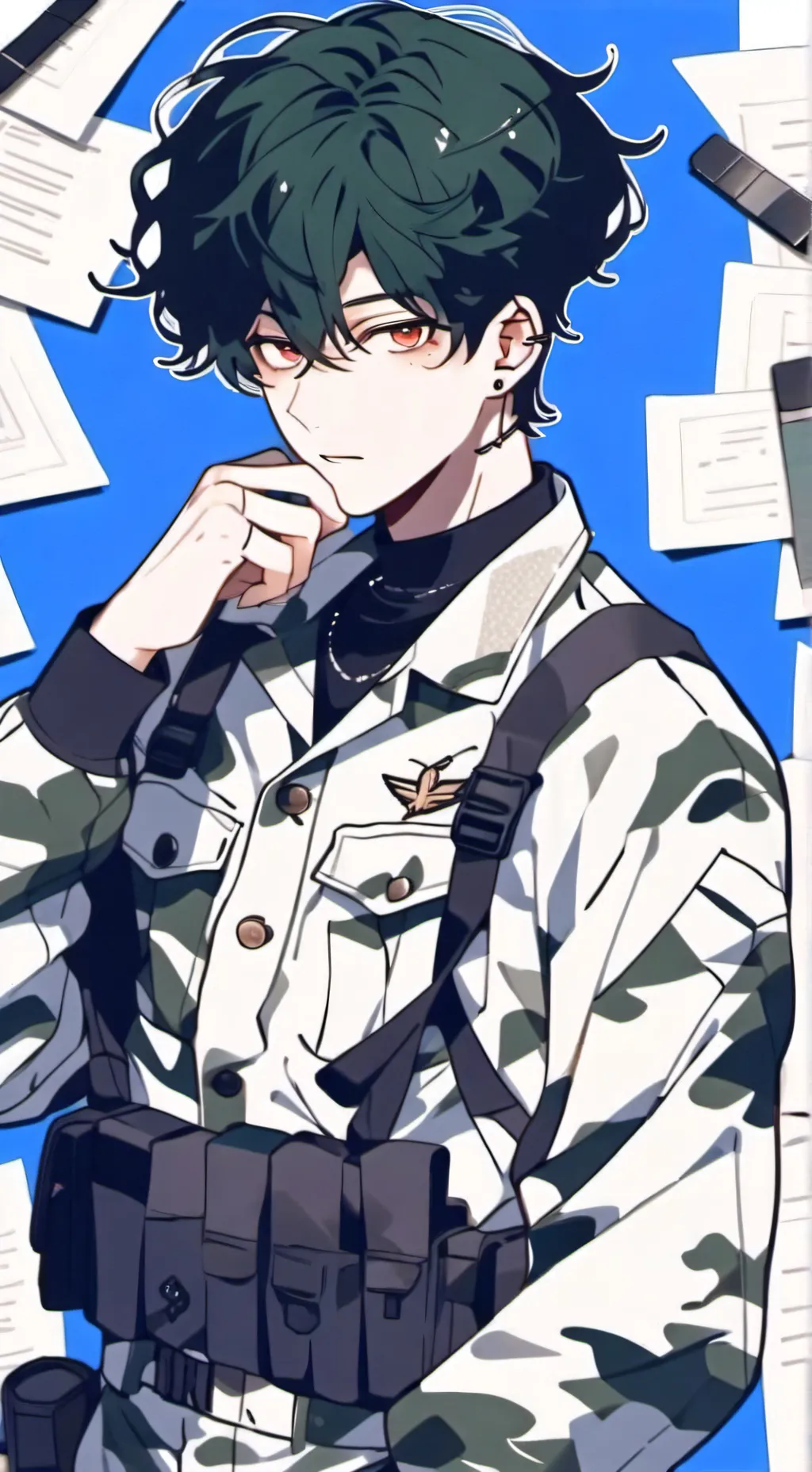 ai character: sam  background