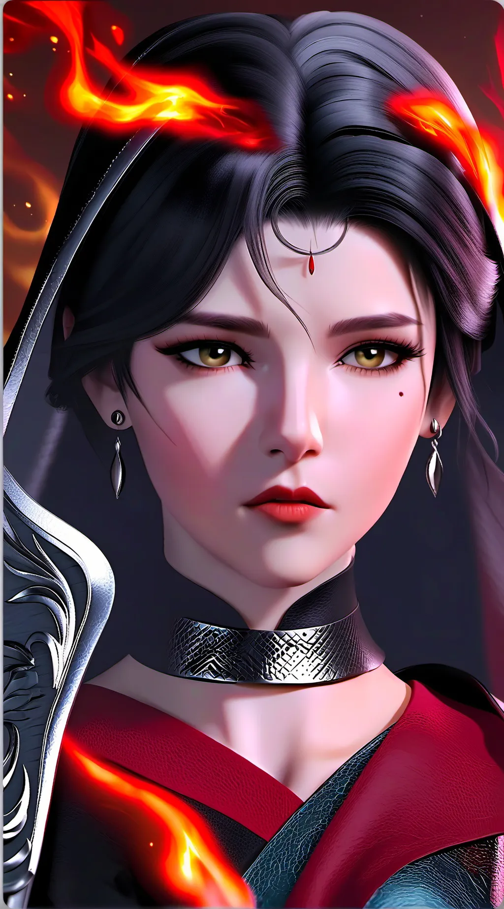 ai character: Loona background