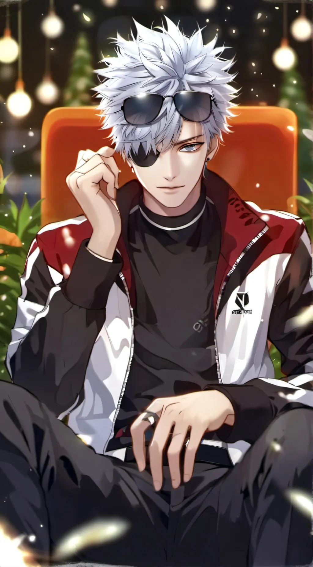 ai character: Saturo gojo background