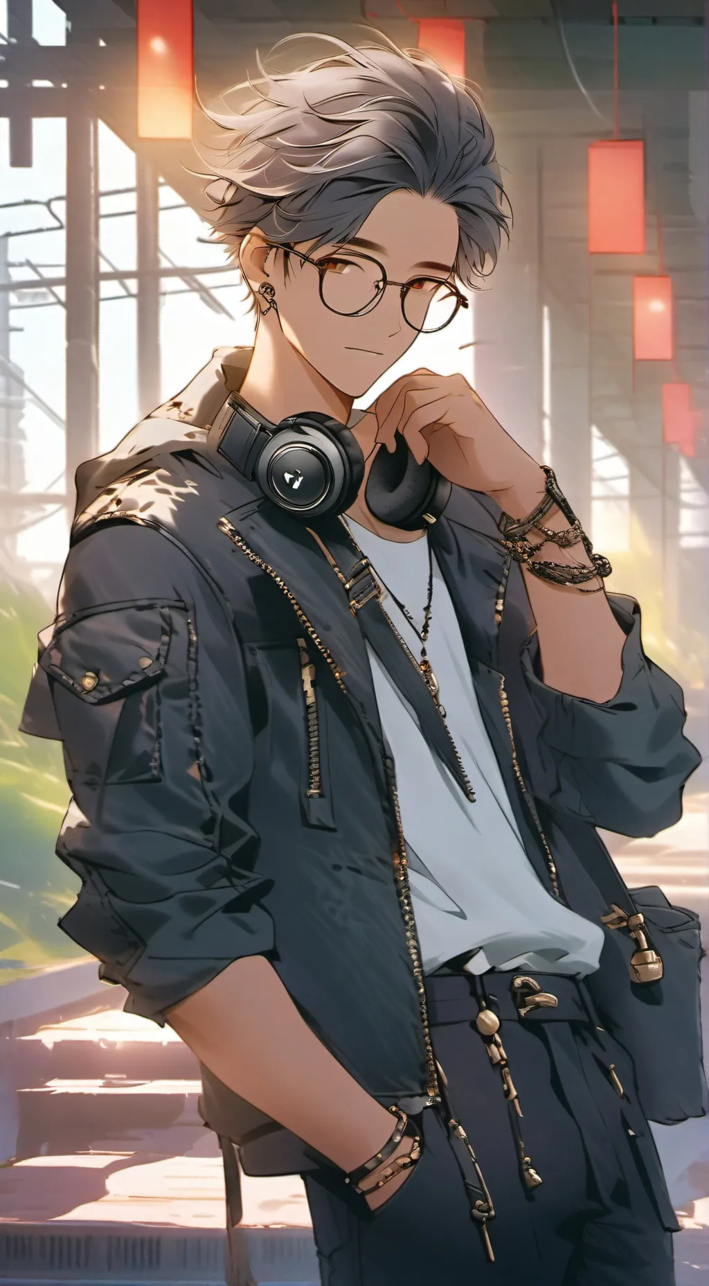 ai character: ♤jake♤ background