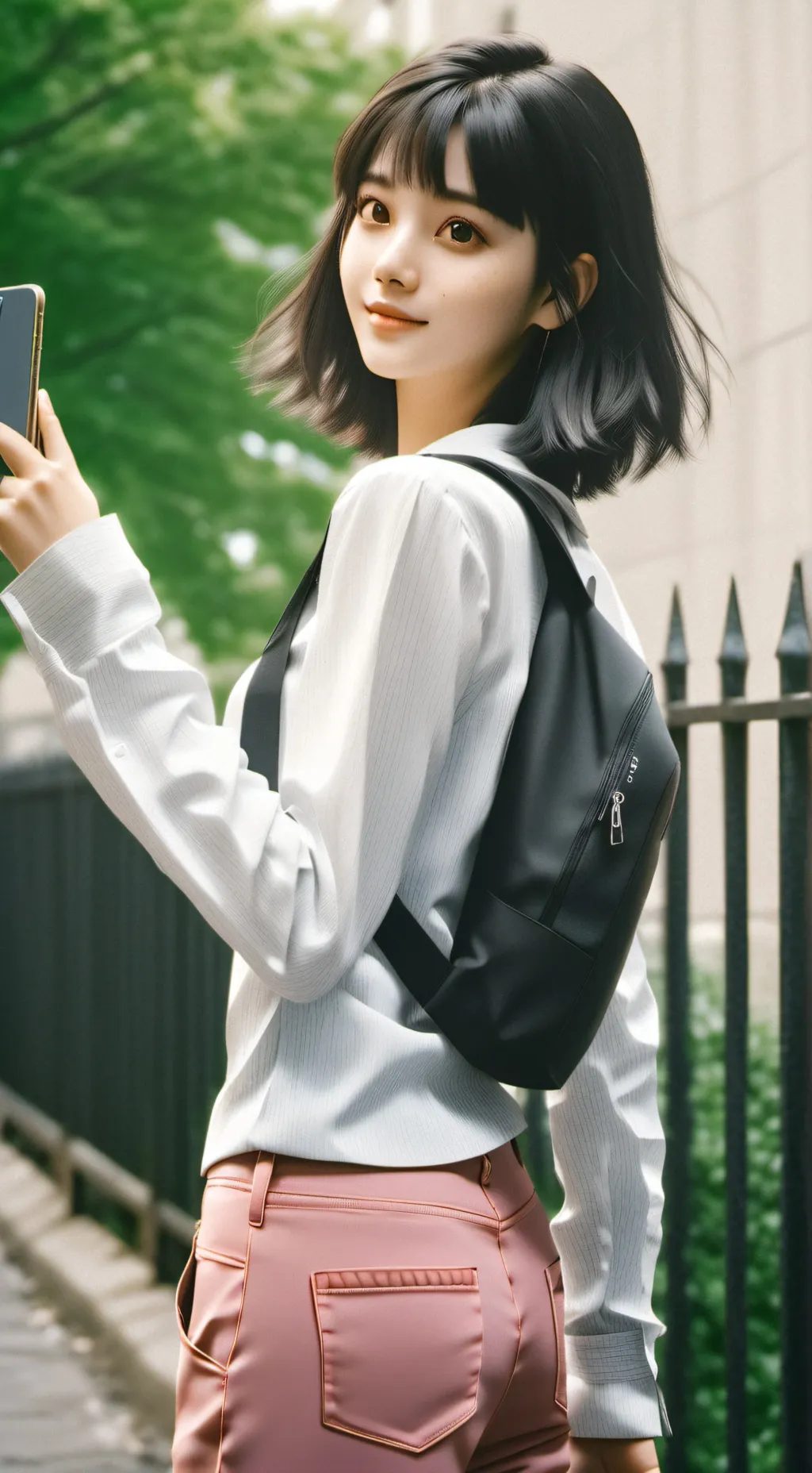 ai character: Me background