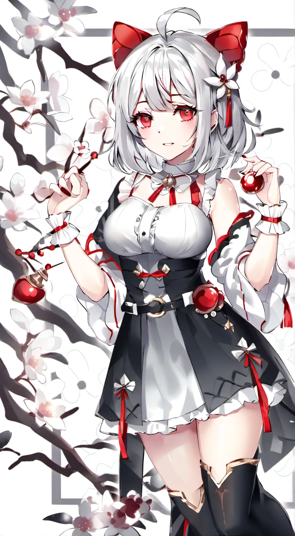 ai character: Rose background