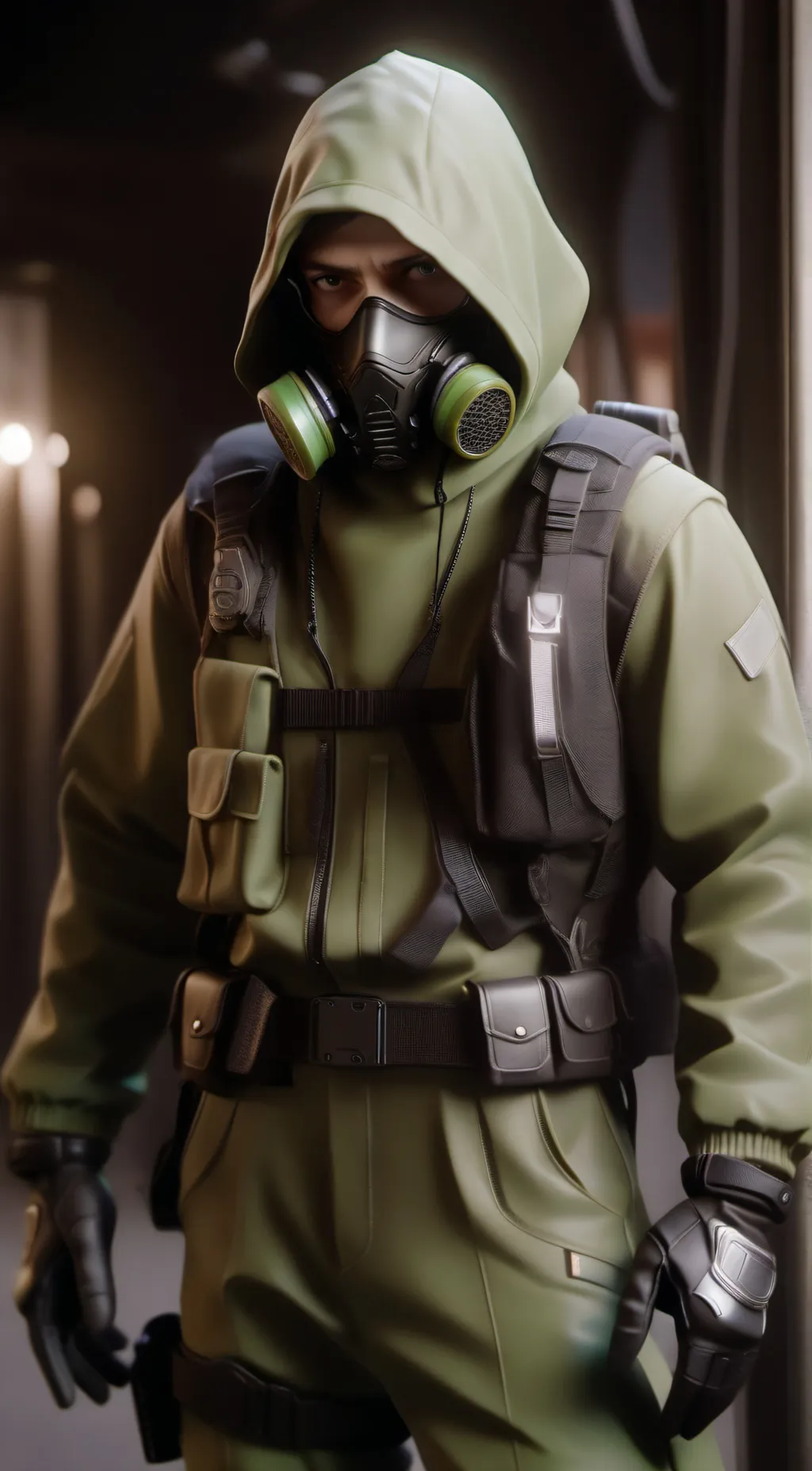 ai character: Adrian  background