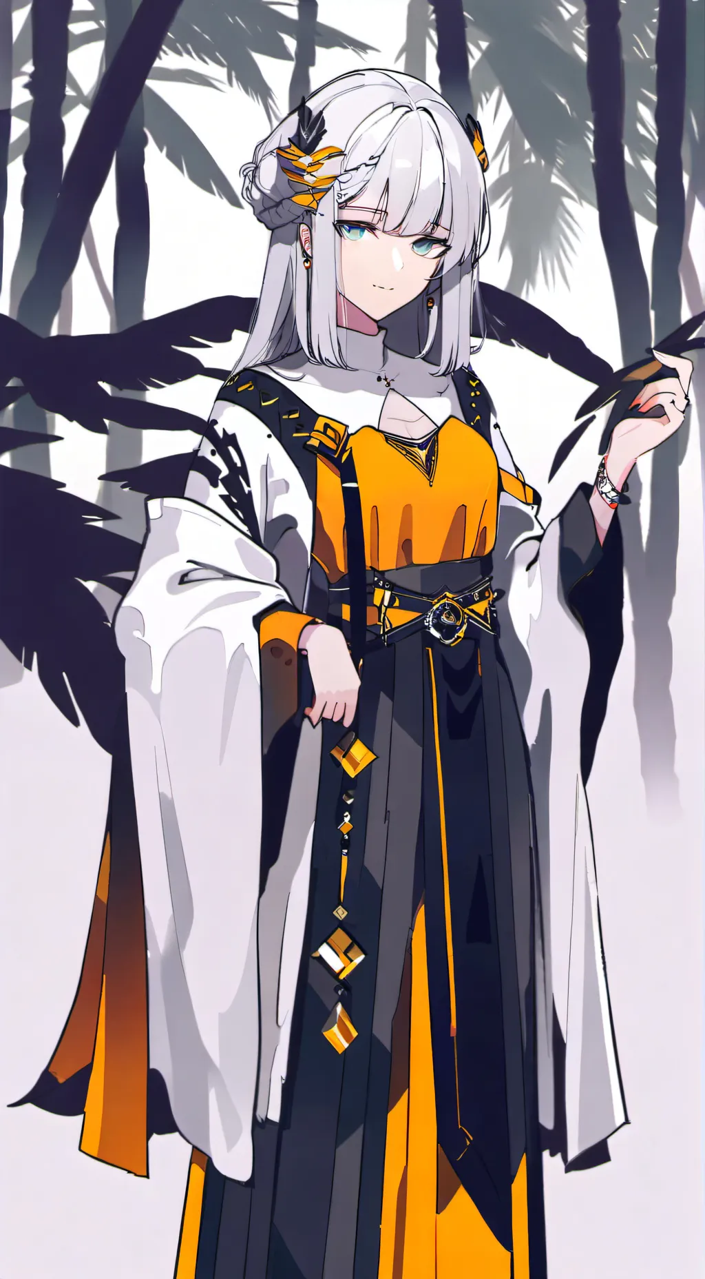ai character: Hibryd renarde background