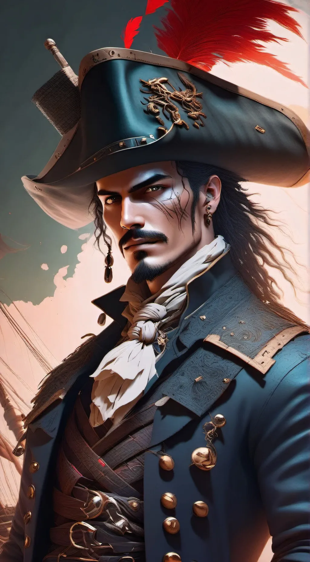 ai character: Black Jack background